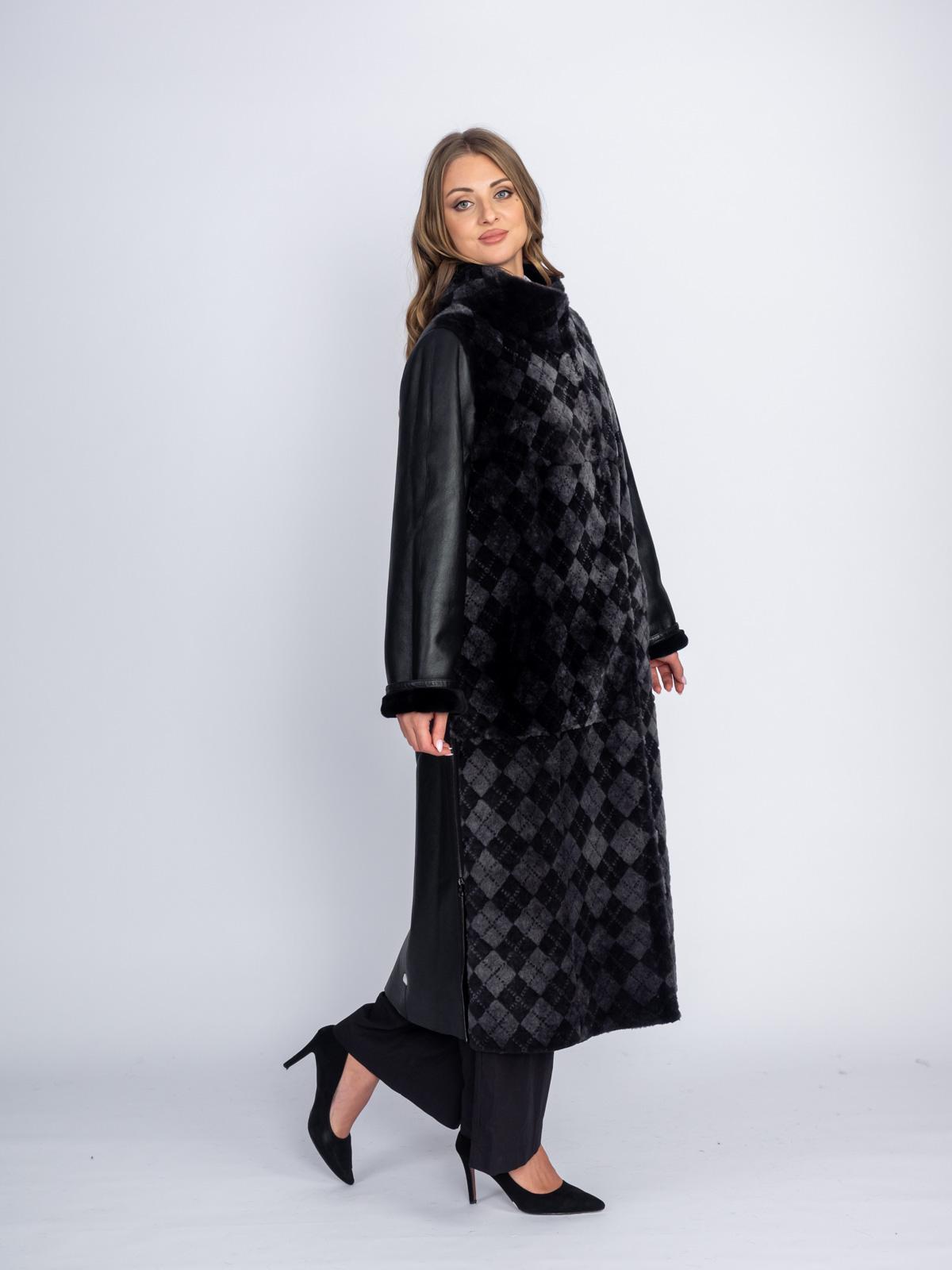 Дубленка женская из овчины Lindi West 7140-120