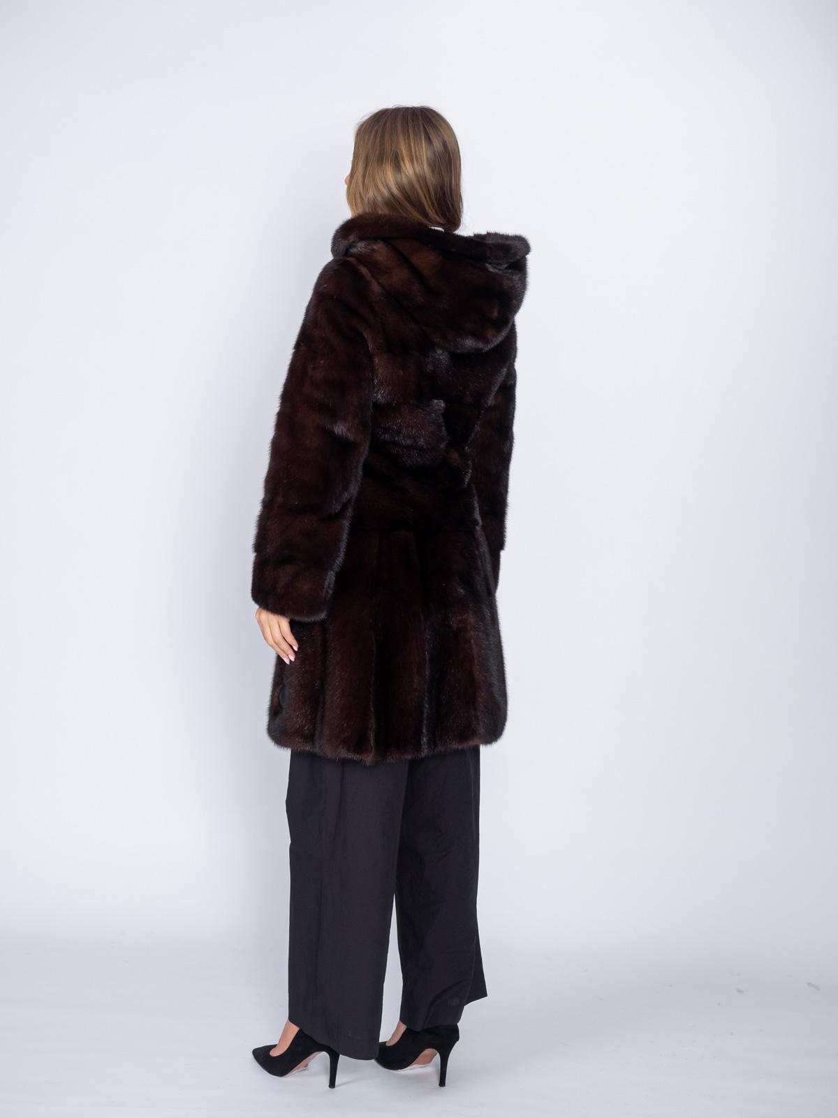 Шуба из меха норки Меха России 509К