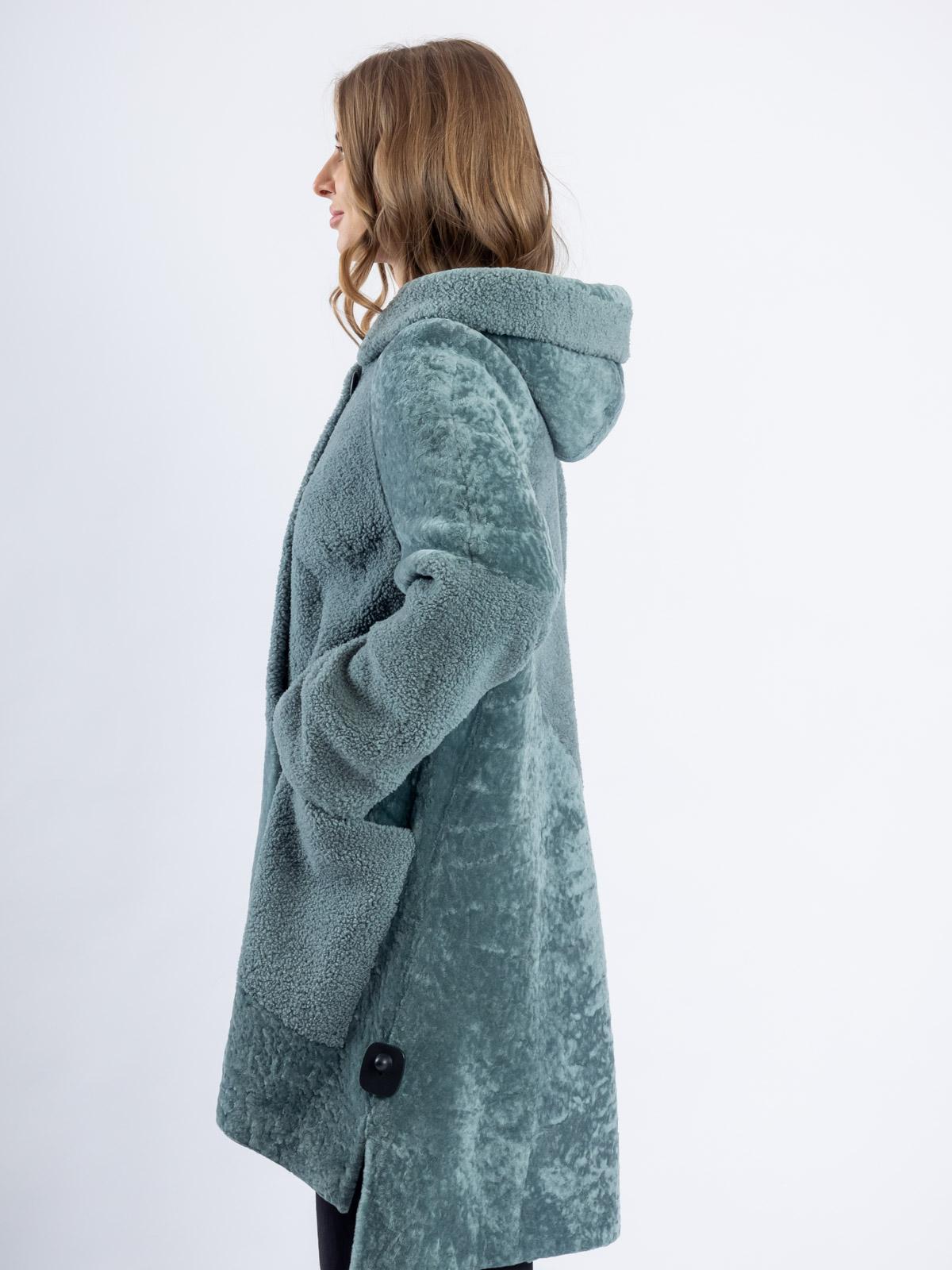 Шуба женская из меха овчины Roberto Rafio ГО-436(Б)(022)