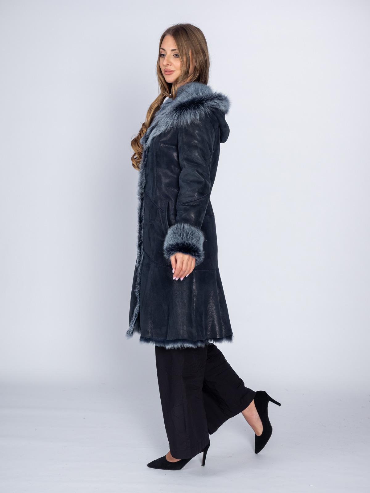 Дубленка женская из овчины Branco pelle S2488