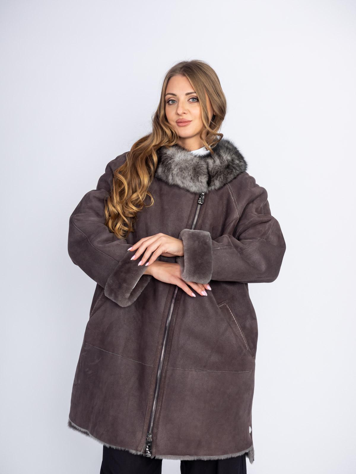 Дубленка из меха овчины DiAnna К-29039