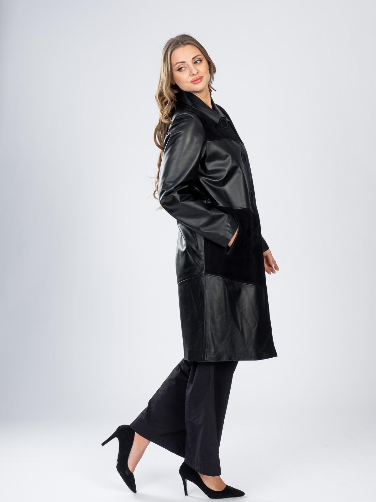 Плащ женский из натуральной кожи Tony Grazza 4707