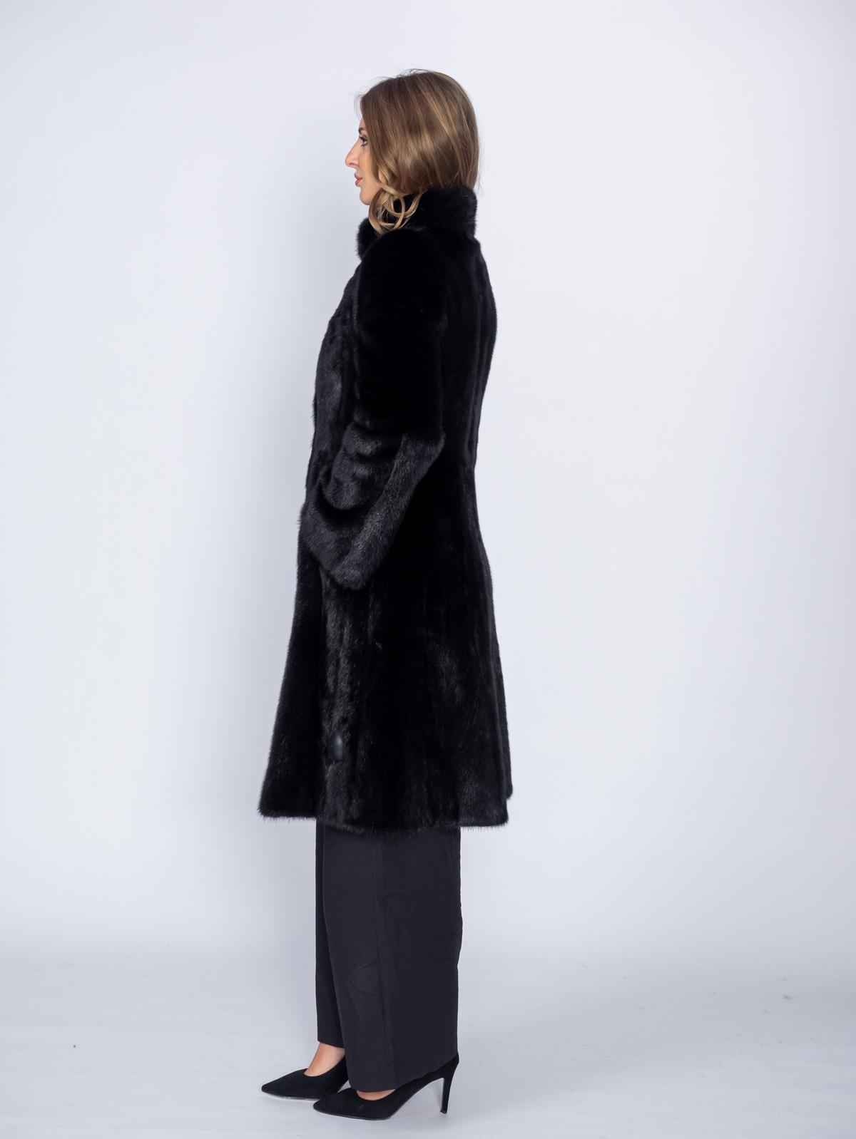 Шуба женская норковая Меха России Френч №3