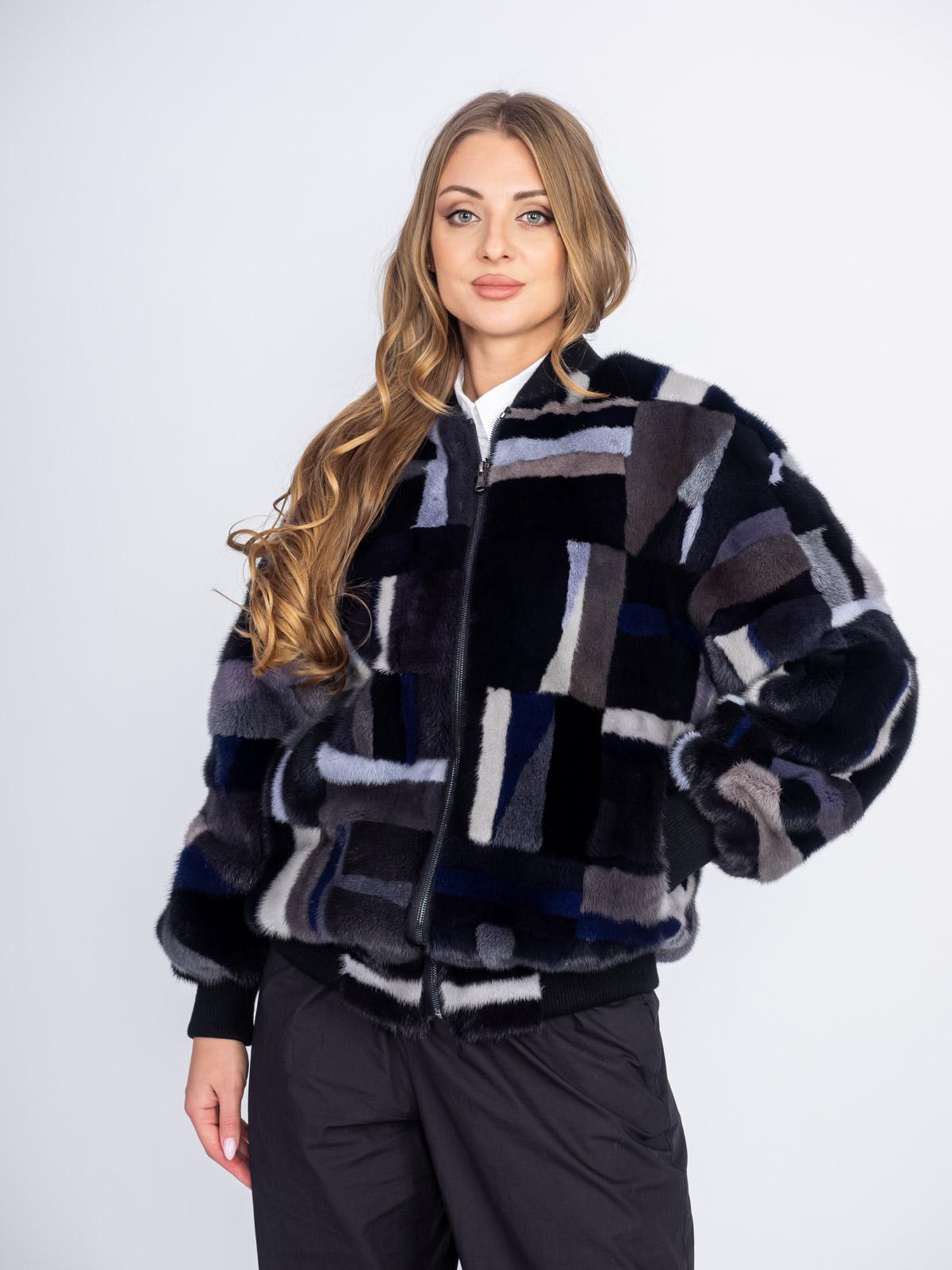 Норковый Бомбер Adelina Fur Collection