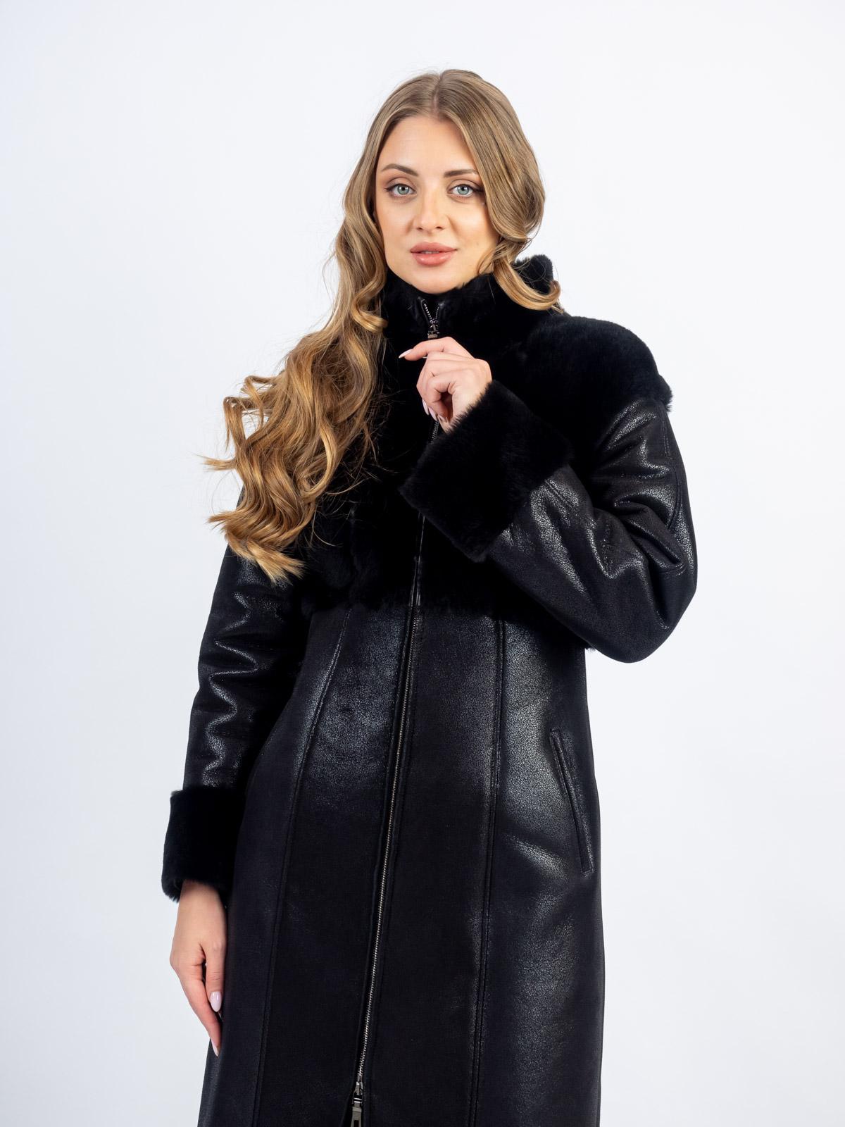 Дубленка женская из меха овчины Dio Gamez 10643