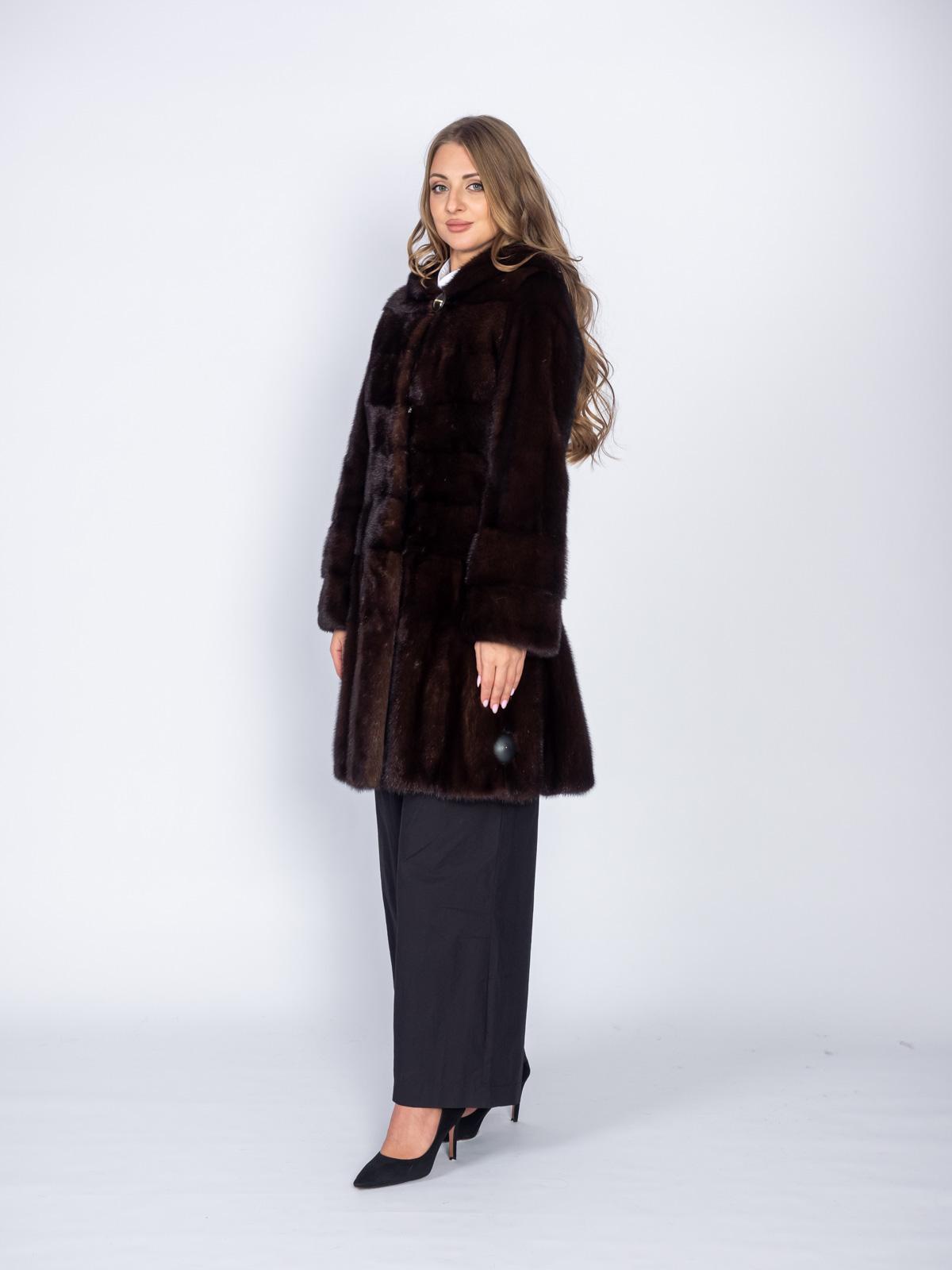 Шуба из меха норки Меха России 509К