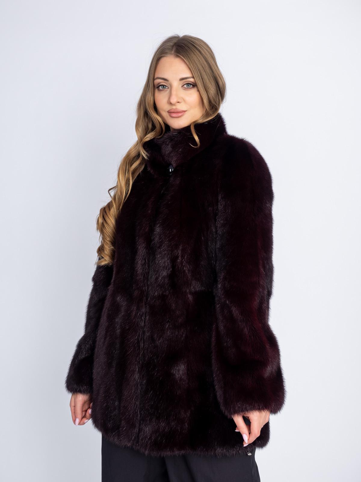 Шуба из меха норки Меха России 484-16