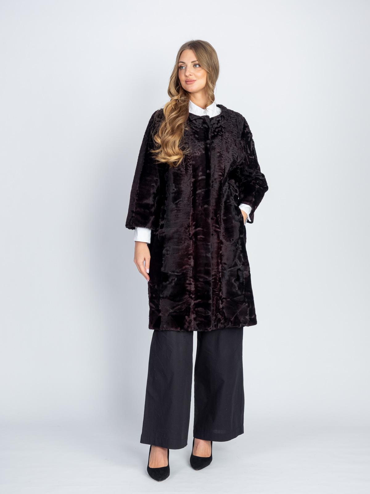 Шуба из меха каракуля Manakas frankfurt 17127