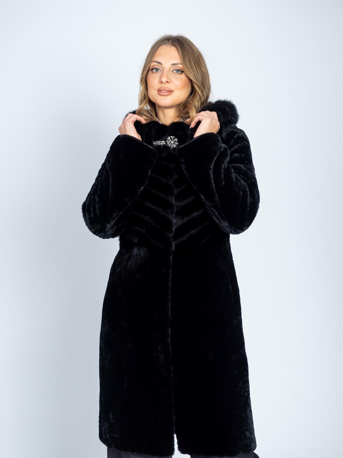 Шуба женская из меха овчины Simakhov 402/6