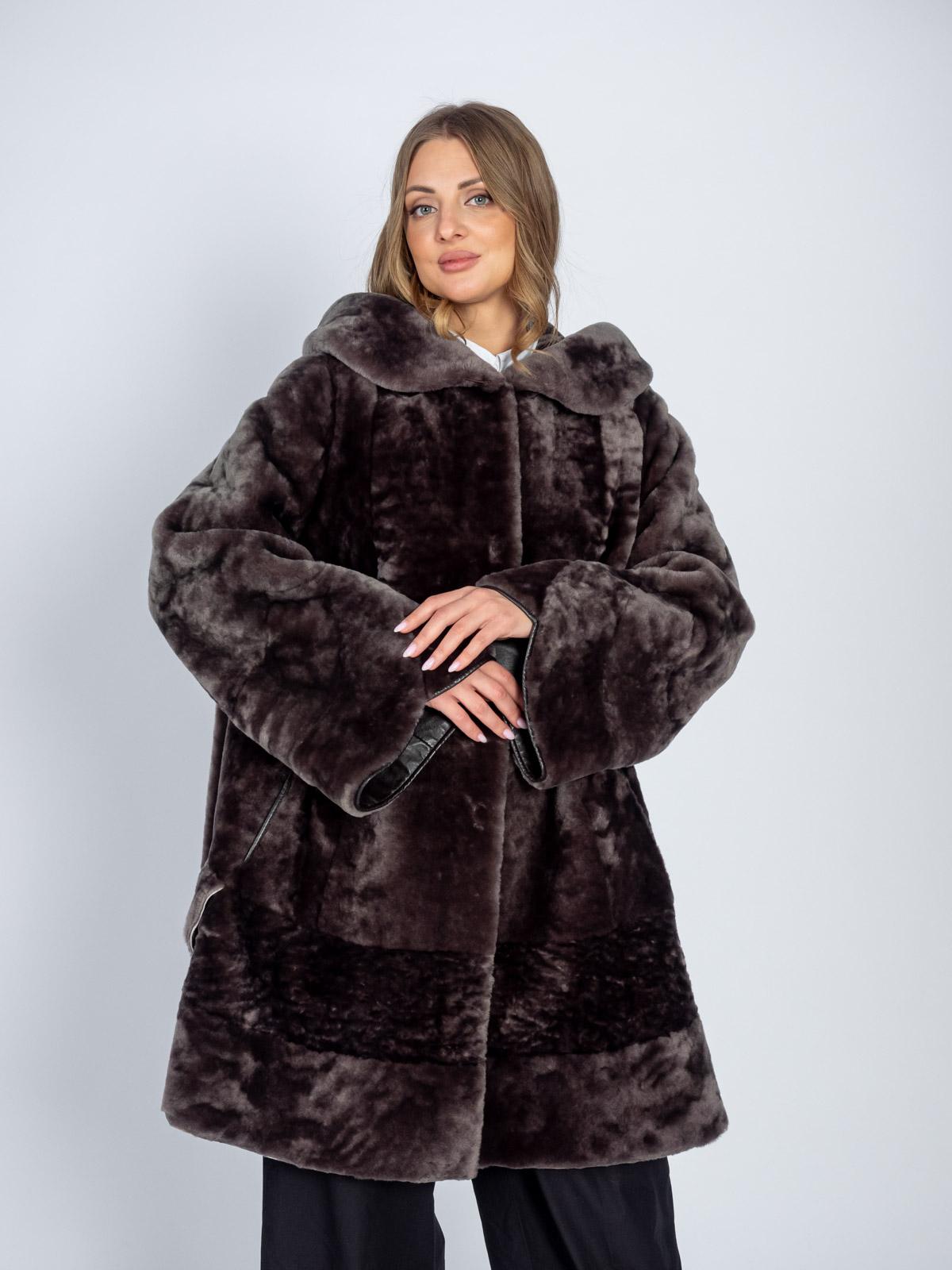 Шуба из меха овчины Aliance fur Е-46