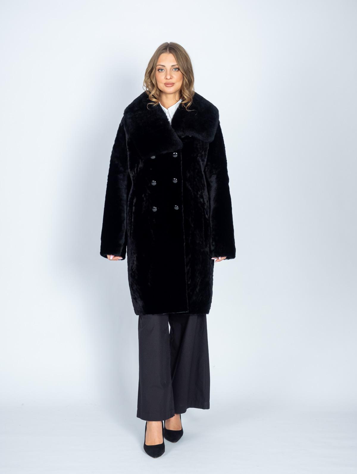 Шуба женская из меха овчины Aliance fur M-26