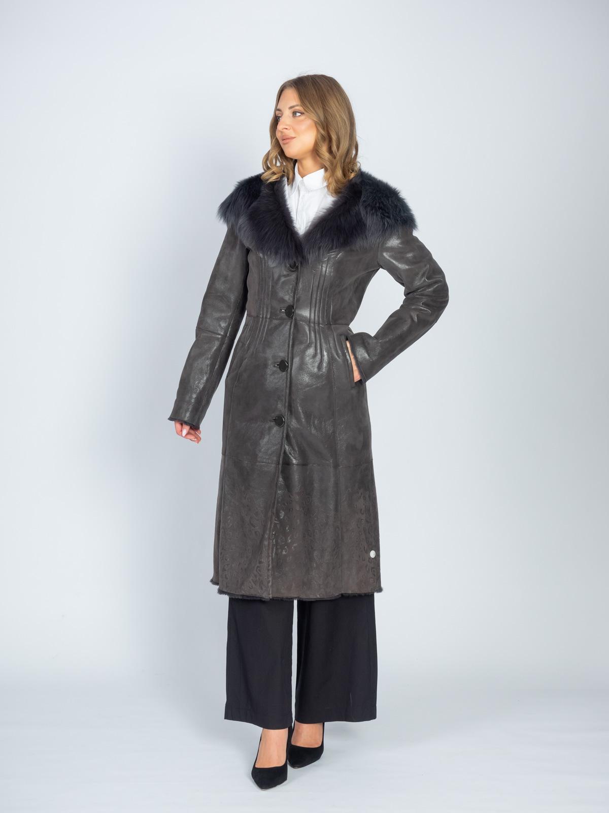 Дубленка женская из меха овчины AFM-KUNCHE 6