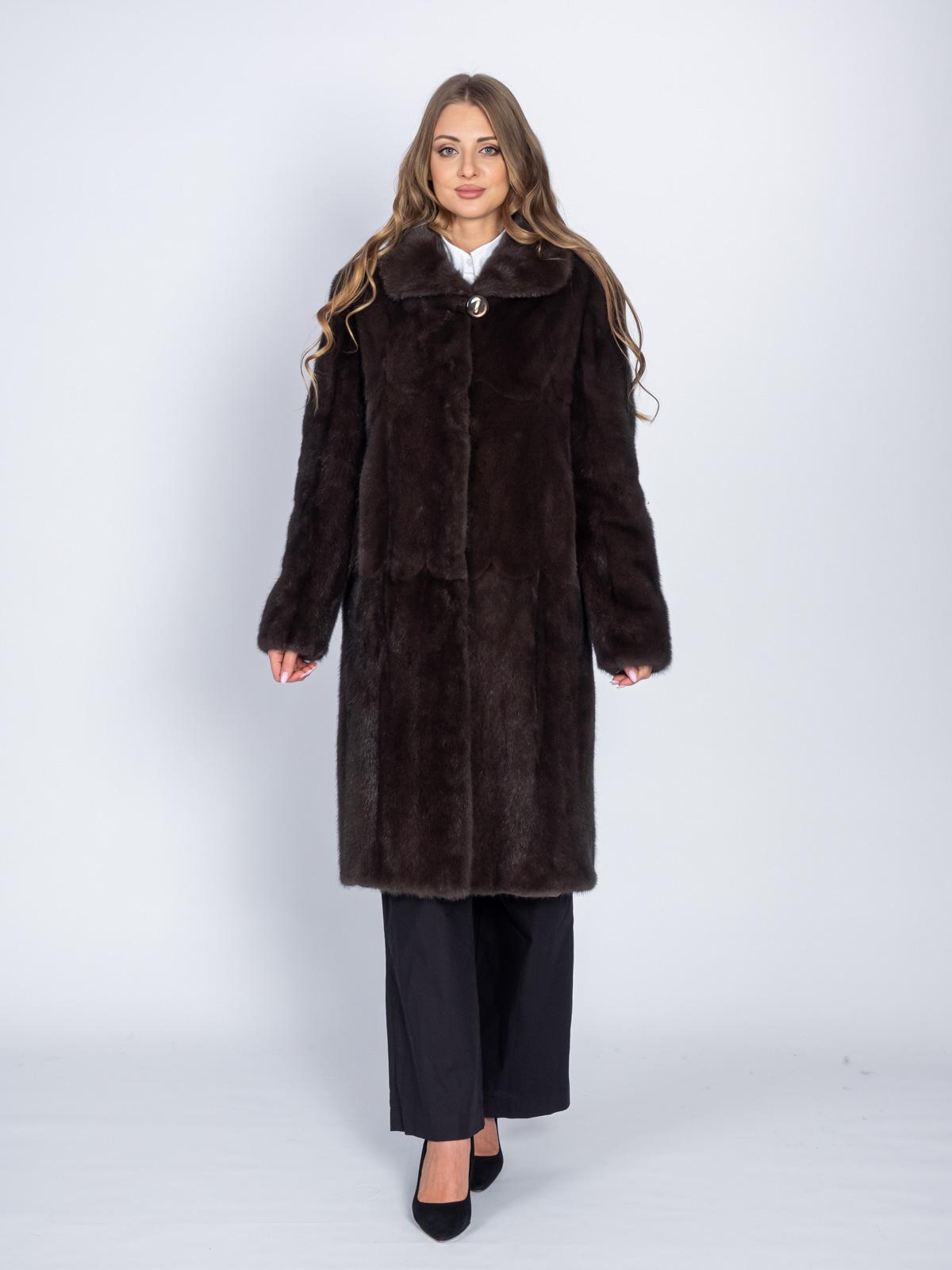 Шуба норковая Классика Ромашка Клс