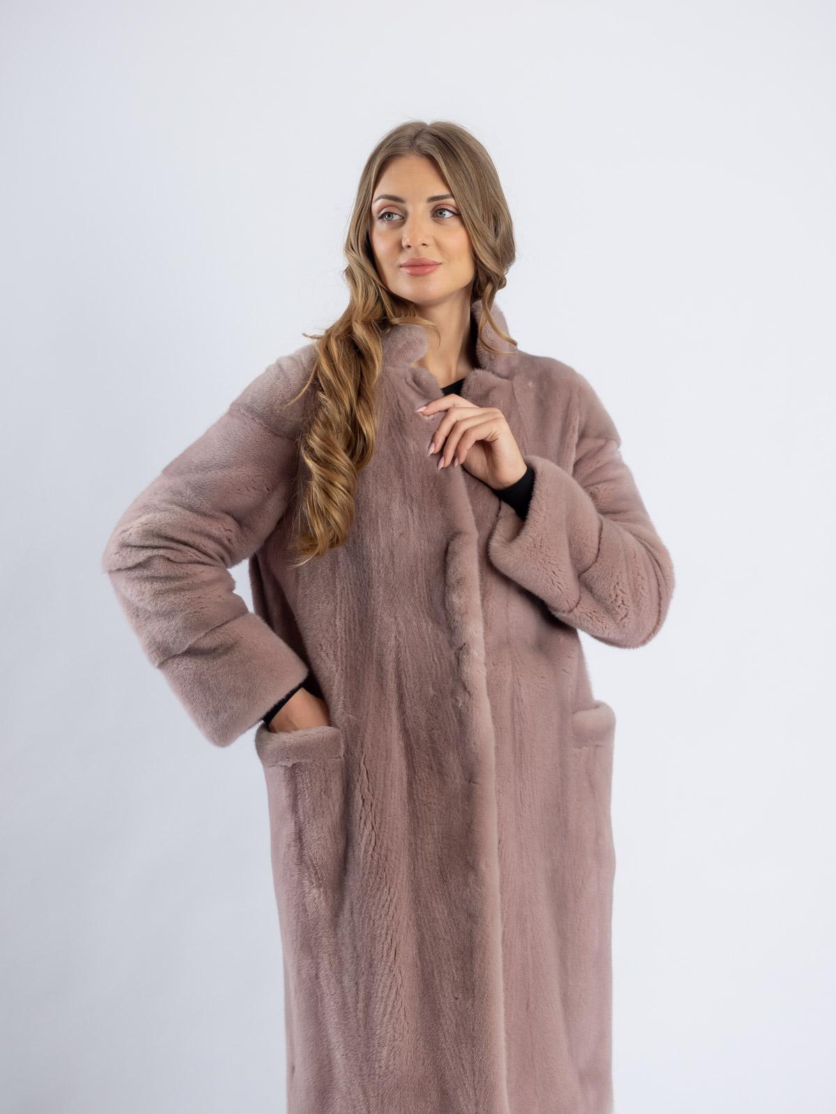 Шуба из меха норки женская DAI-ICHI- MADAM D-16-5039-1