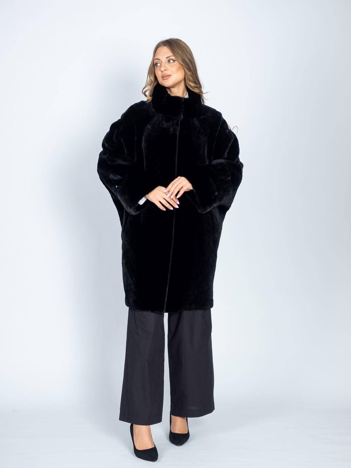 Шуба из меха овчины ADAM FURS Лайма