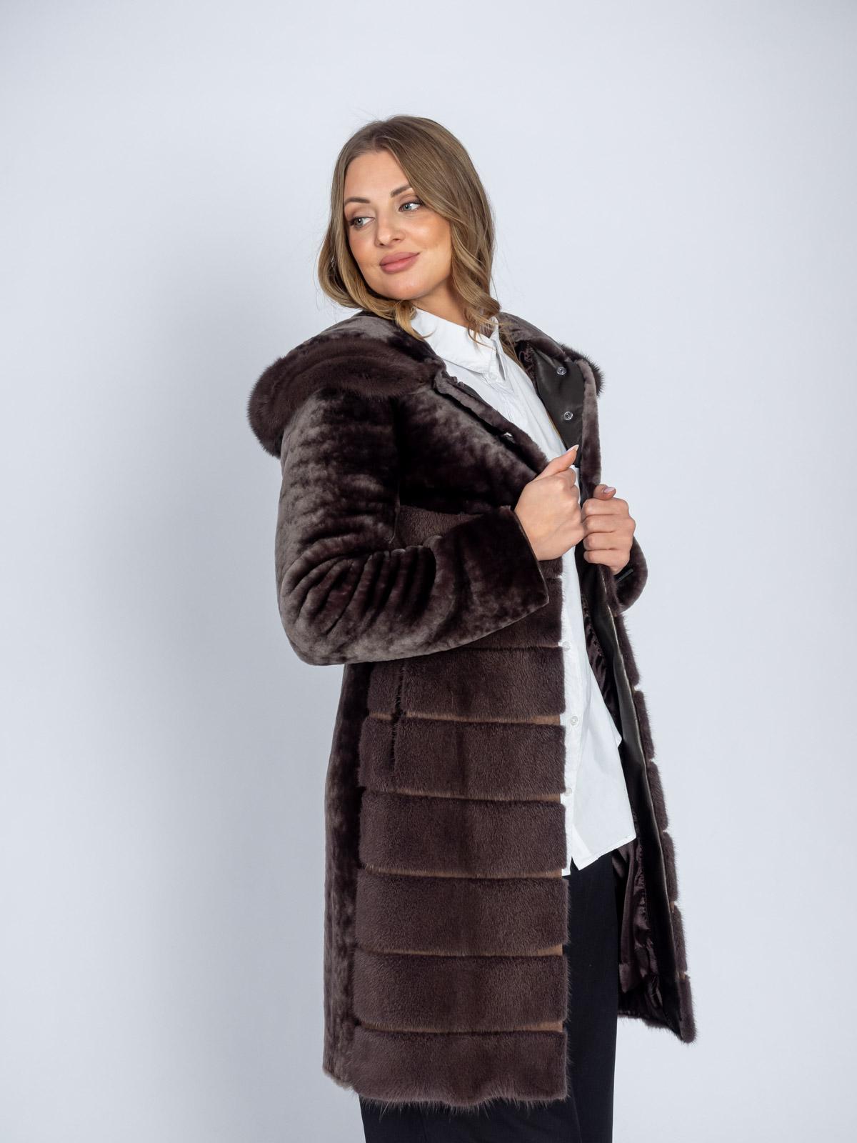 Шуба из меха овчины Roberto Rafio ГО-204