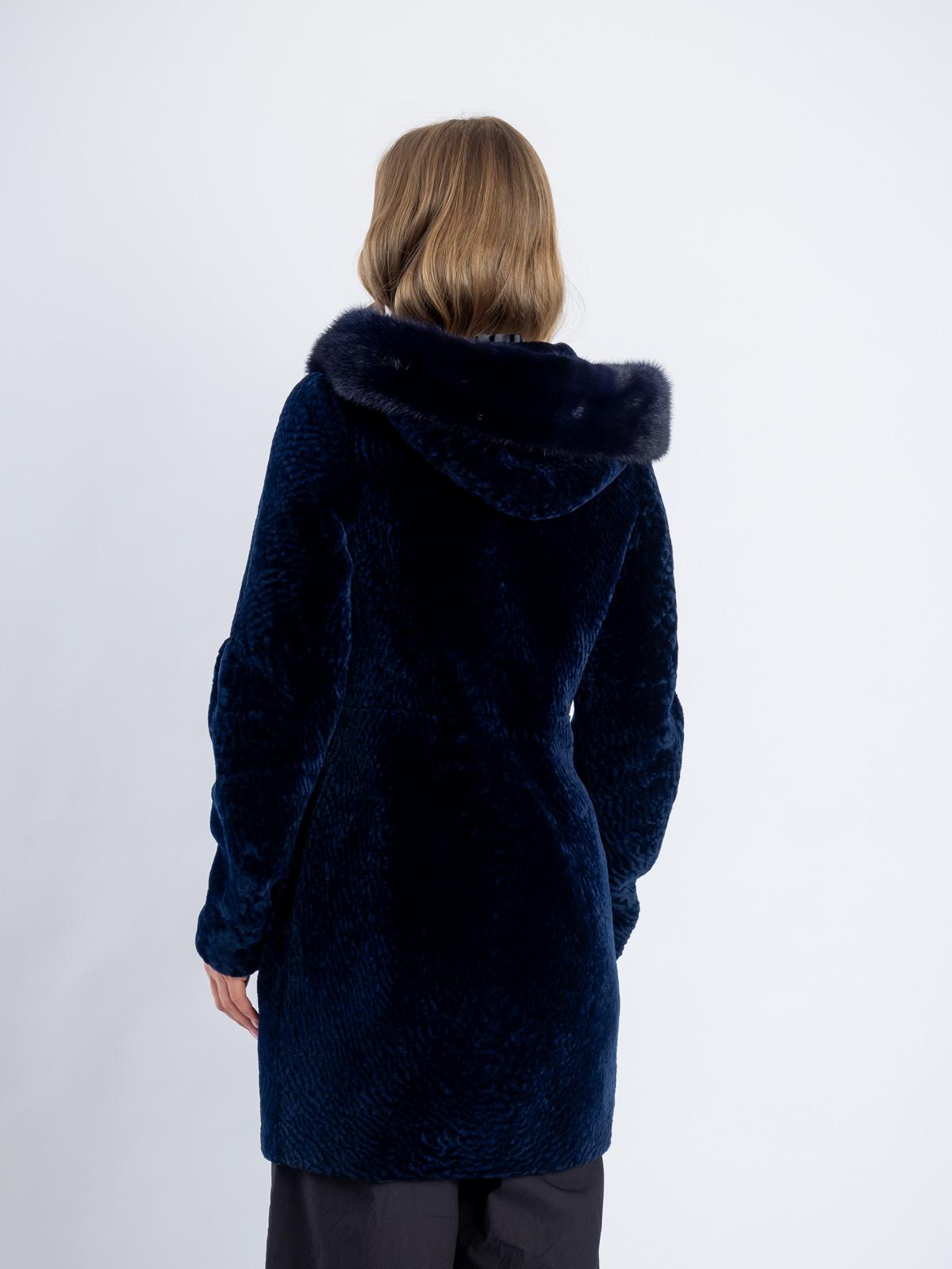 Шуба из меха овчины женская Allance fur А-27