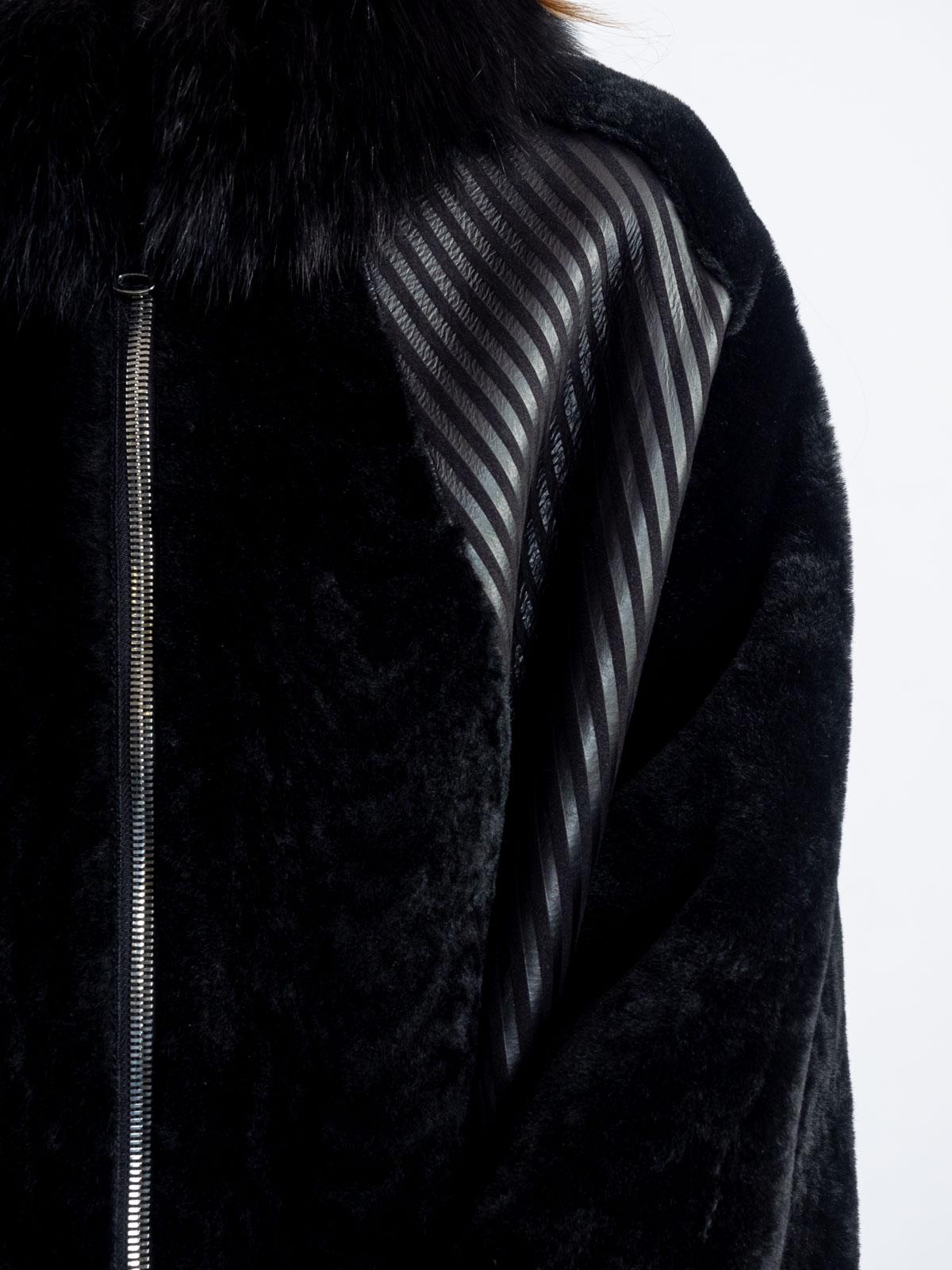 Дубленка из меха овчины LINDI WEST 7235-83