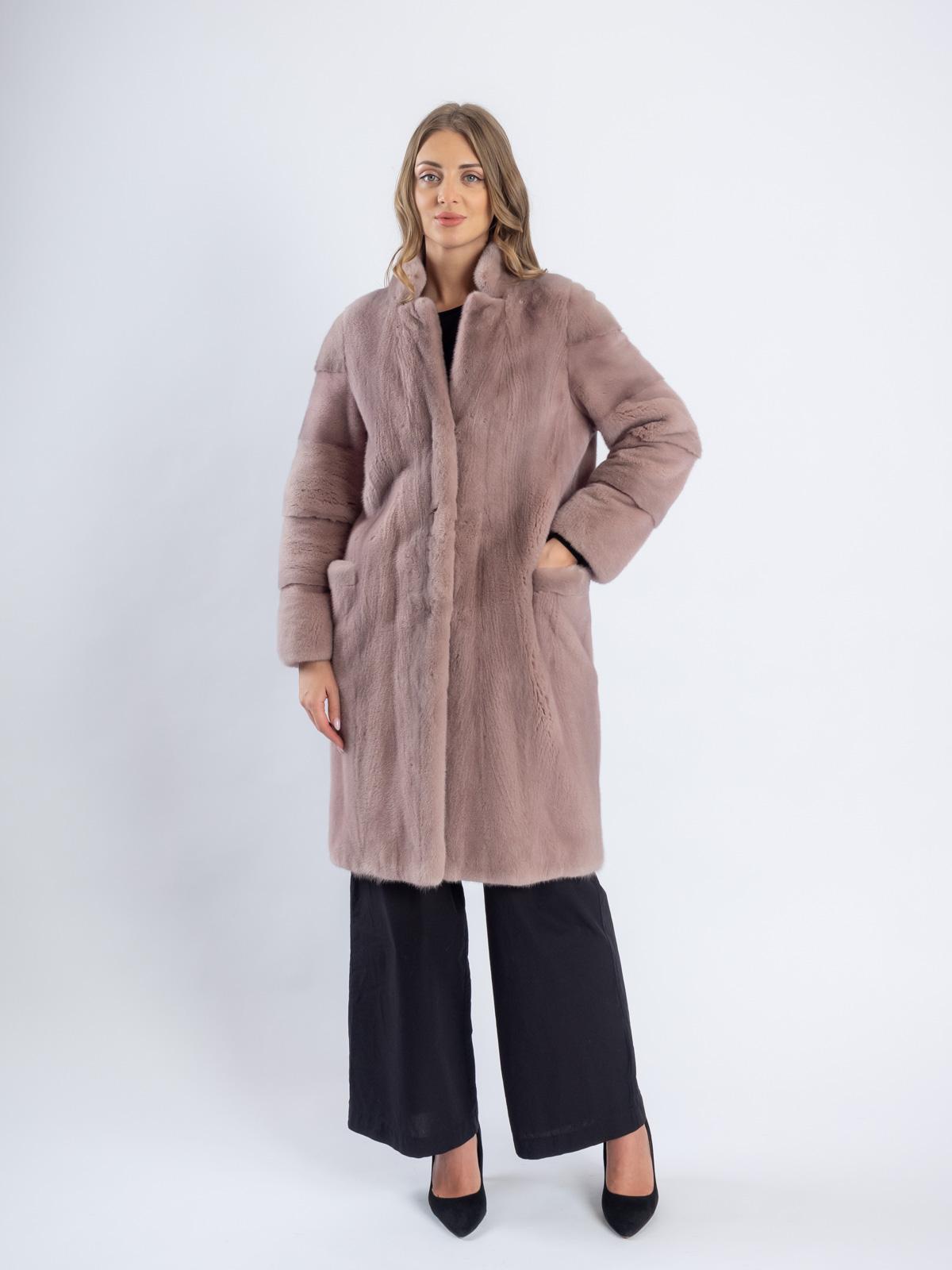 Шуба из меха норки женская DAI-ICHI- MADAM D-16-5039-1