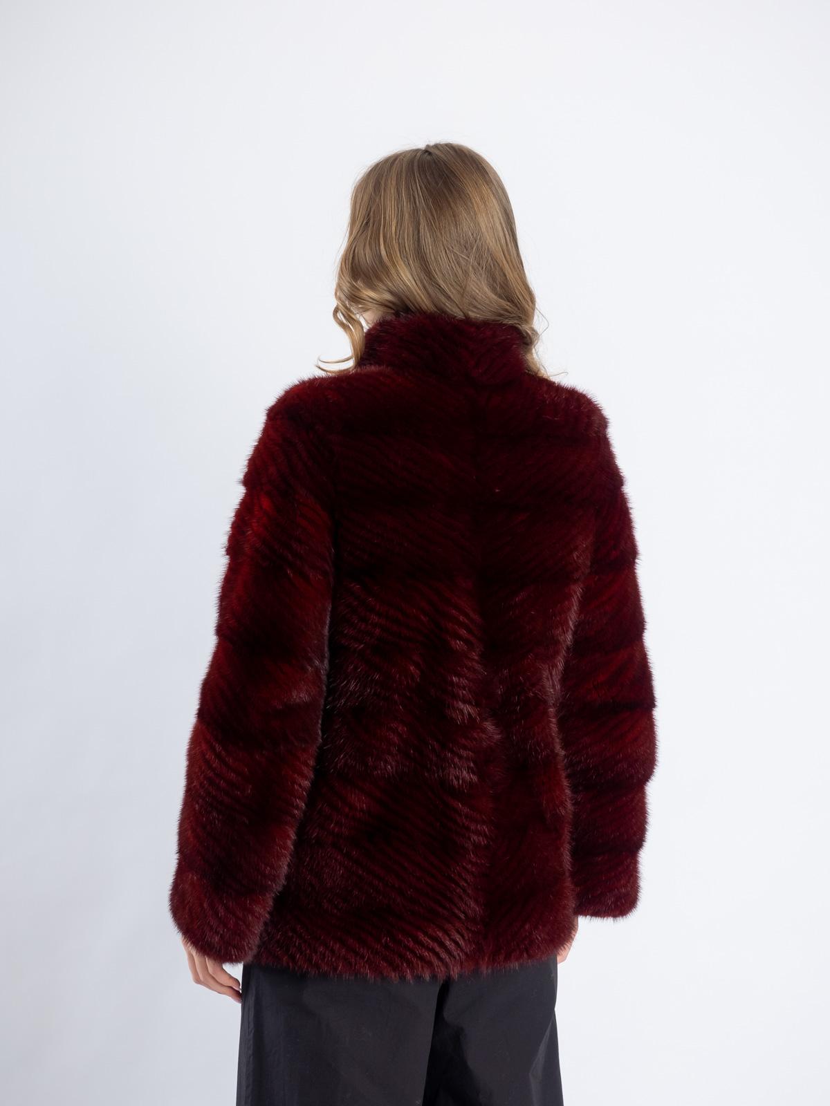 Шуба женская из меха норки Меха России 507-1