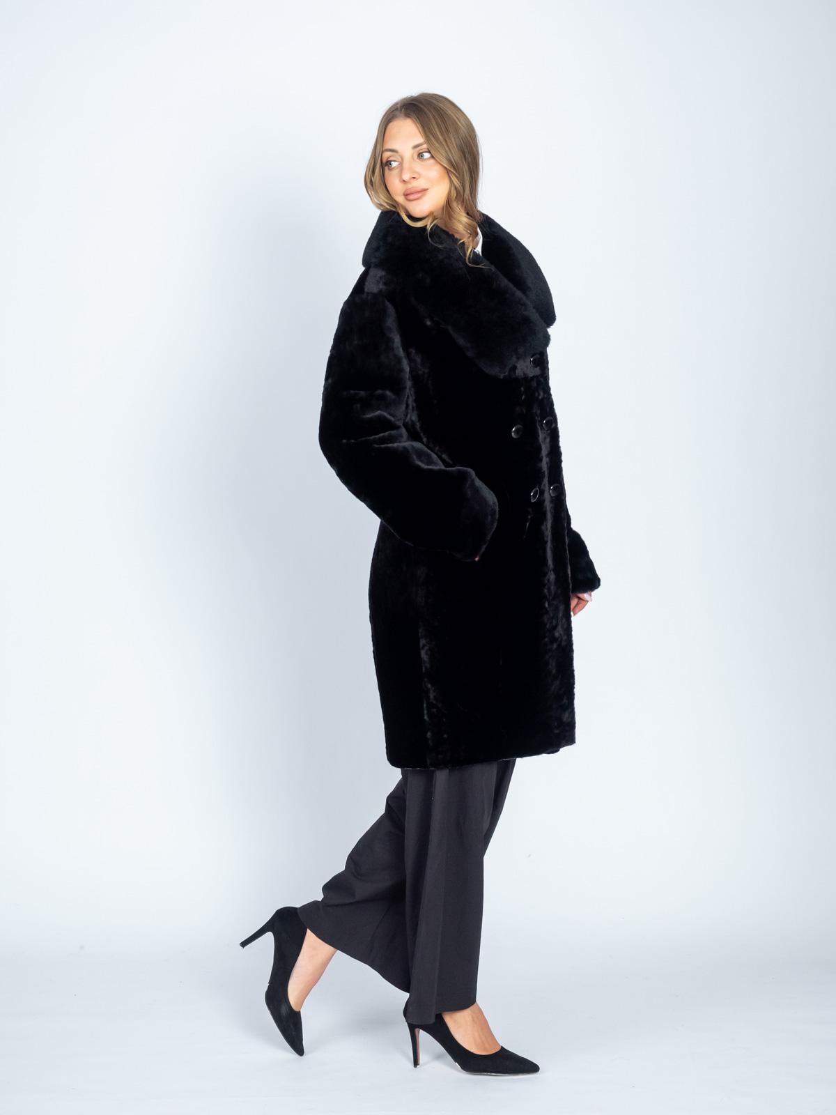 Шуба женская из меха овчины Aliance fur M-26