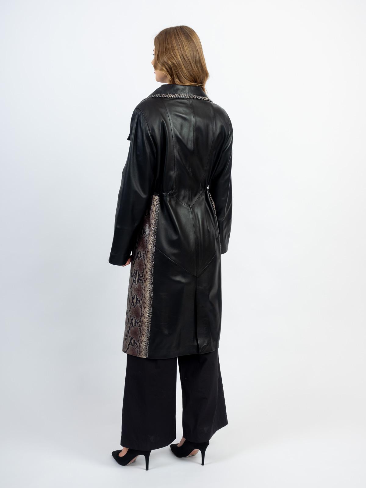 Пальто женское из натуральной кожи LINDI WEST 2563-110