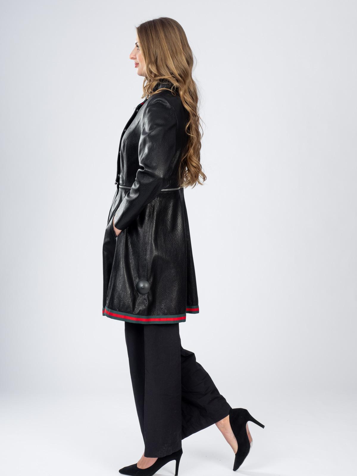 Плащ женский из натуральной кожи LINDI WEST 2318-90