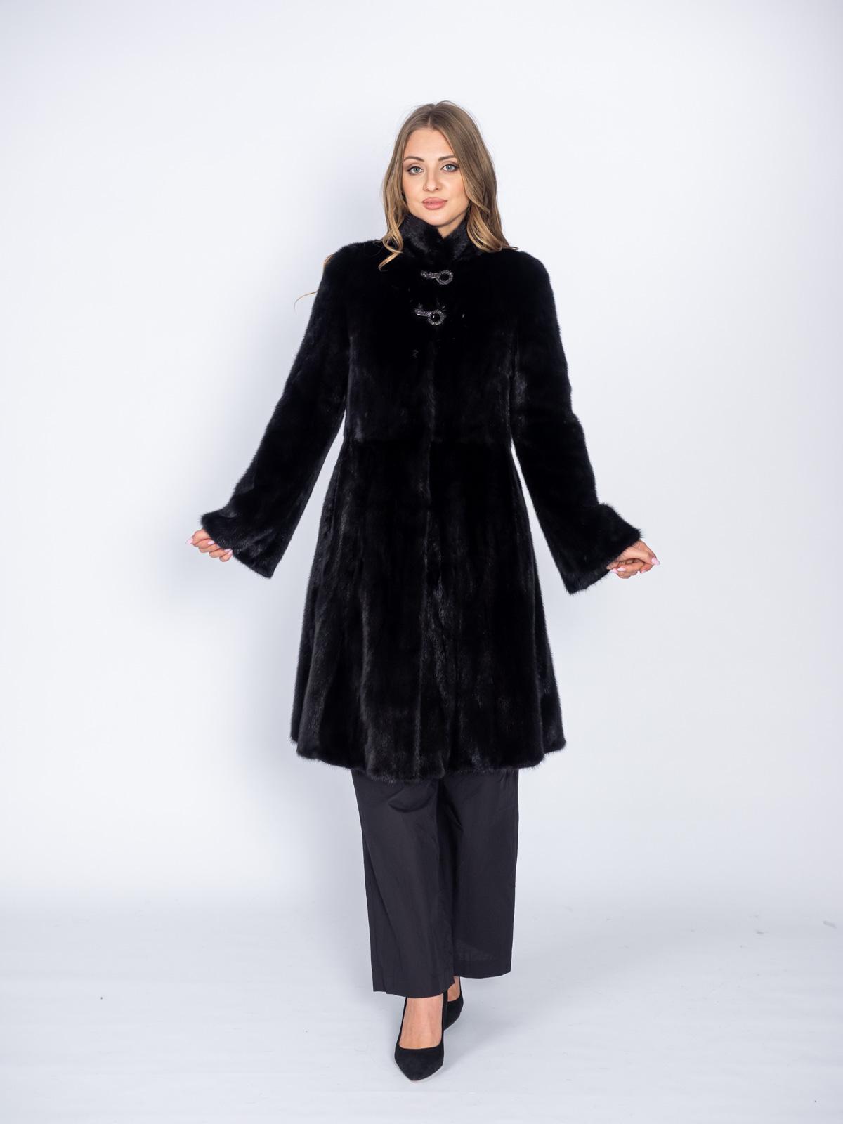 Шуба женская норковая Меха России Френч №3