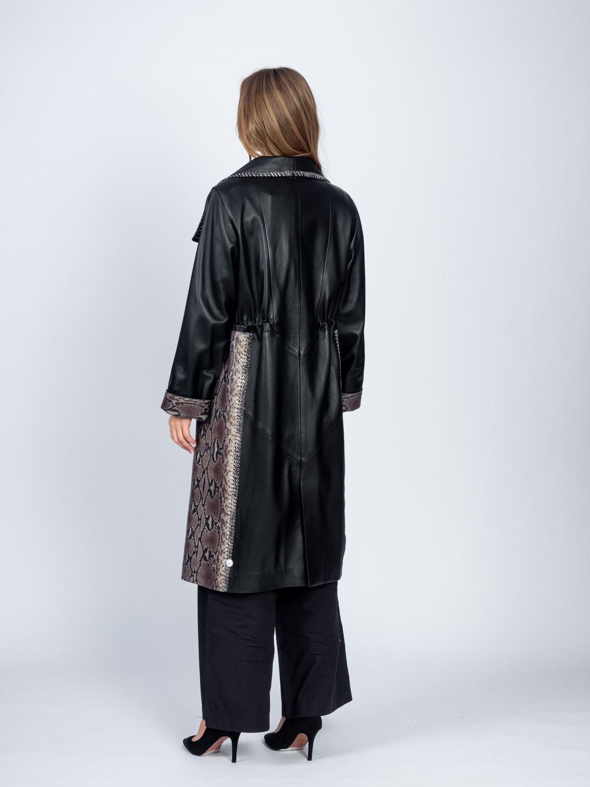 Пальто женское из натуральной кожи LINDI WEST 2563-110