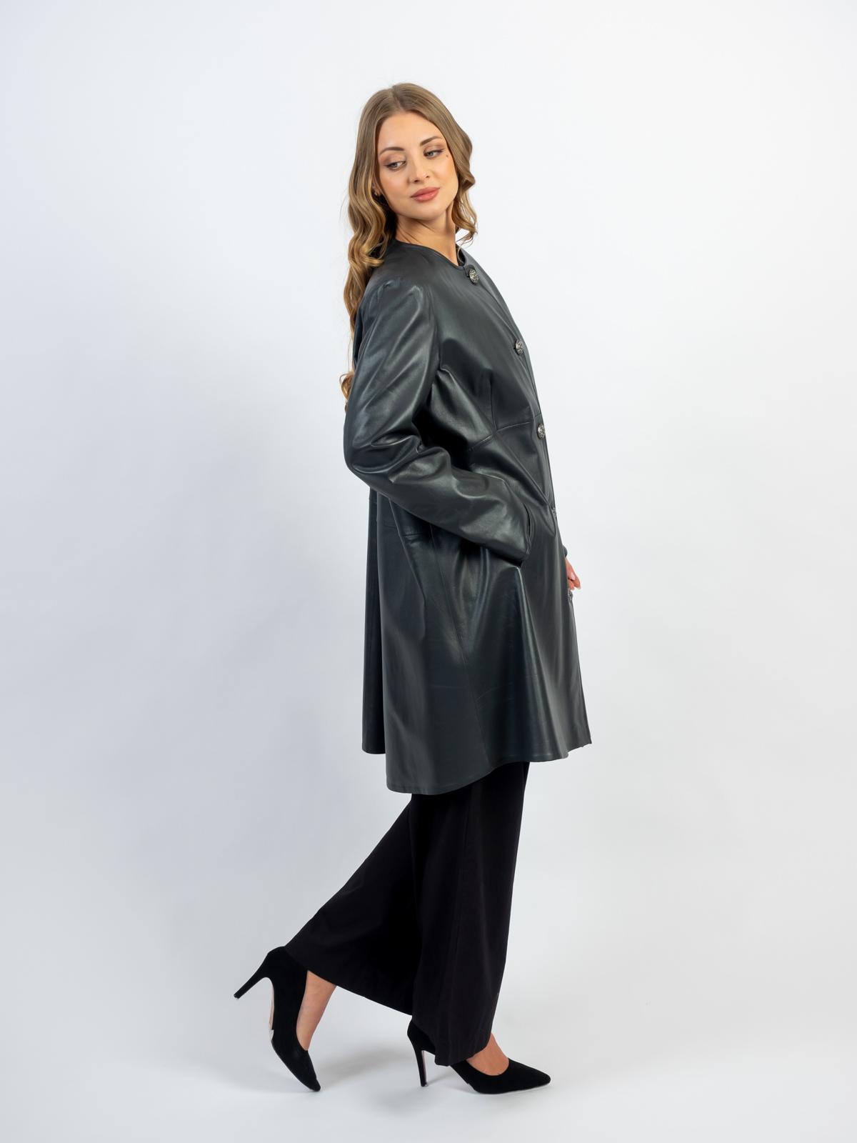 Кожаный плащ Tony Grazza 4498