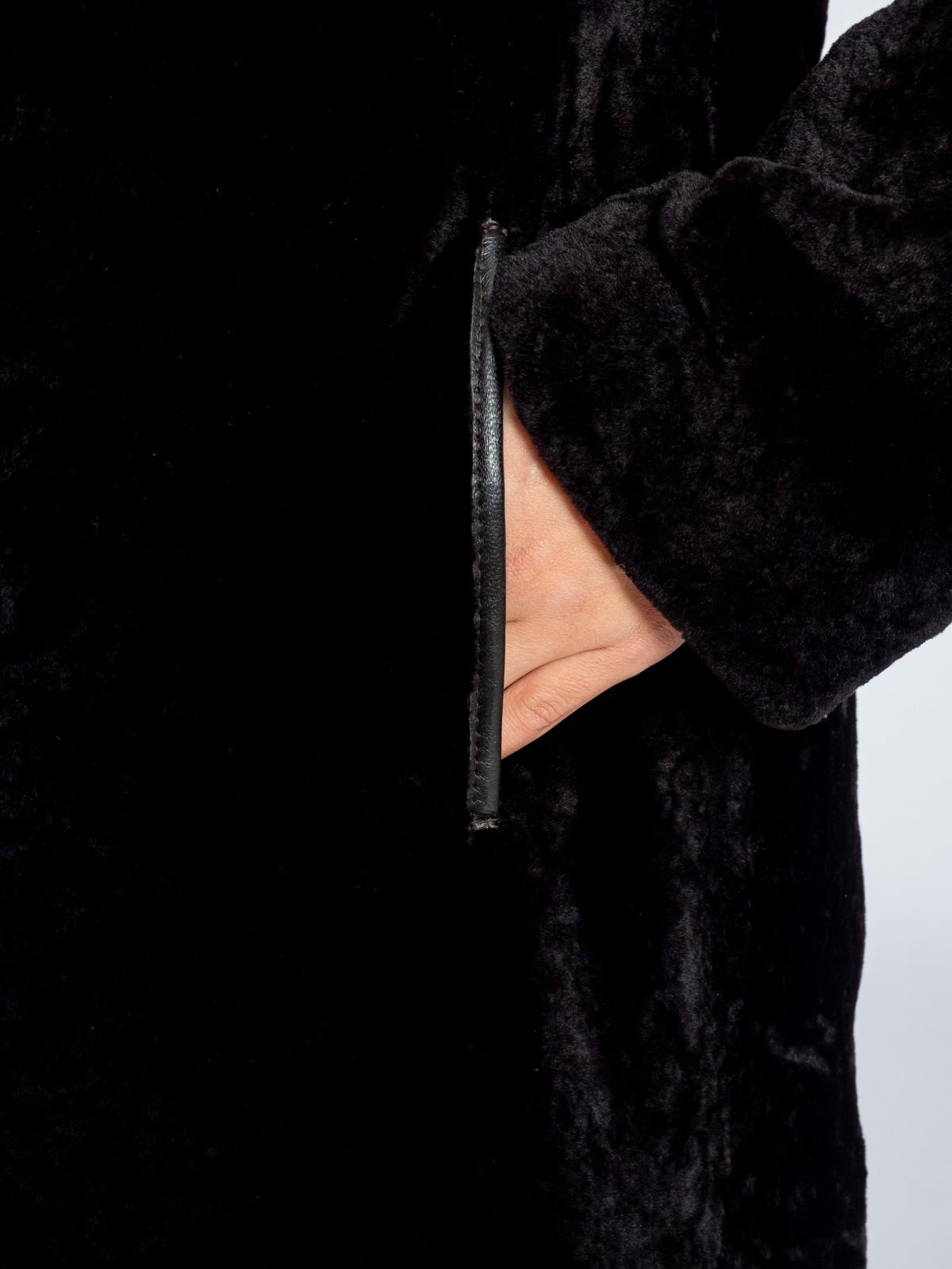 Шуба женская из меха овчины М-262