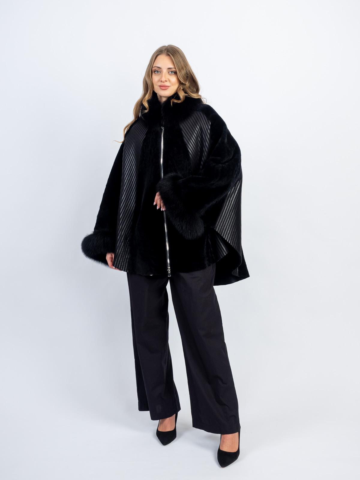 Дубленка из меха овчины LINDI WEST 7235-83