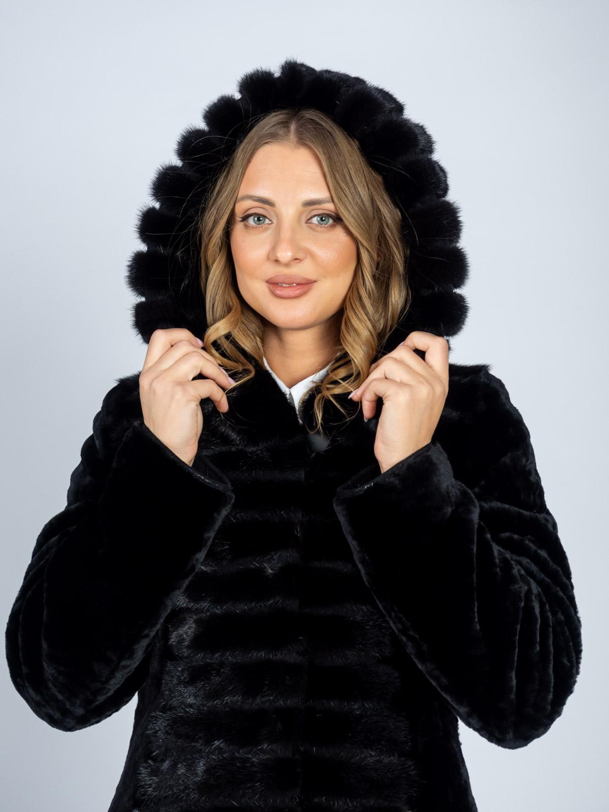 Шуба женская из меха овчины Лиэль 188