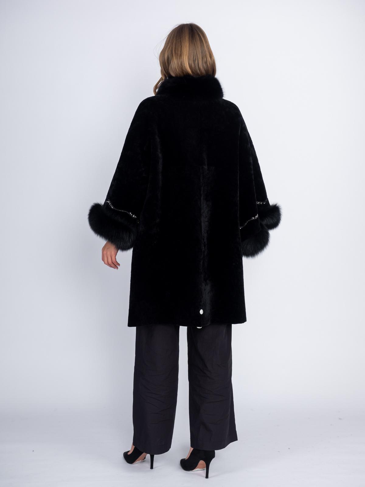 Дубленка женская из меха овчины LINDI WEST 7211-90T