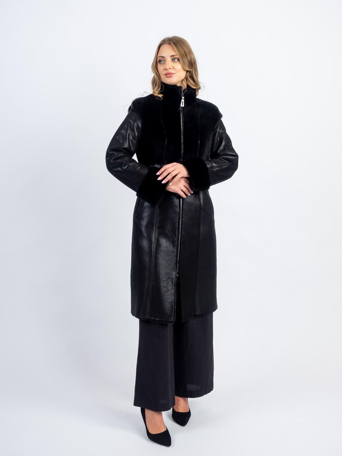 Дубленка женская из меха овчины Dio Gamez 10643