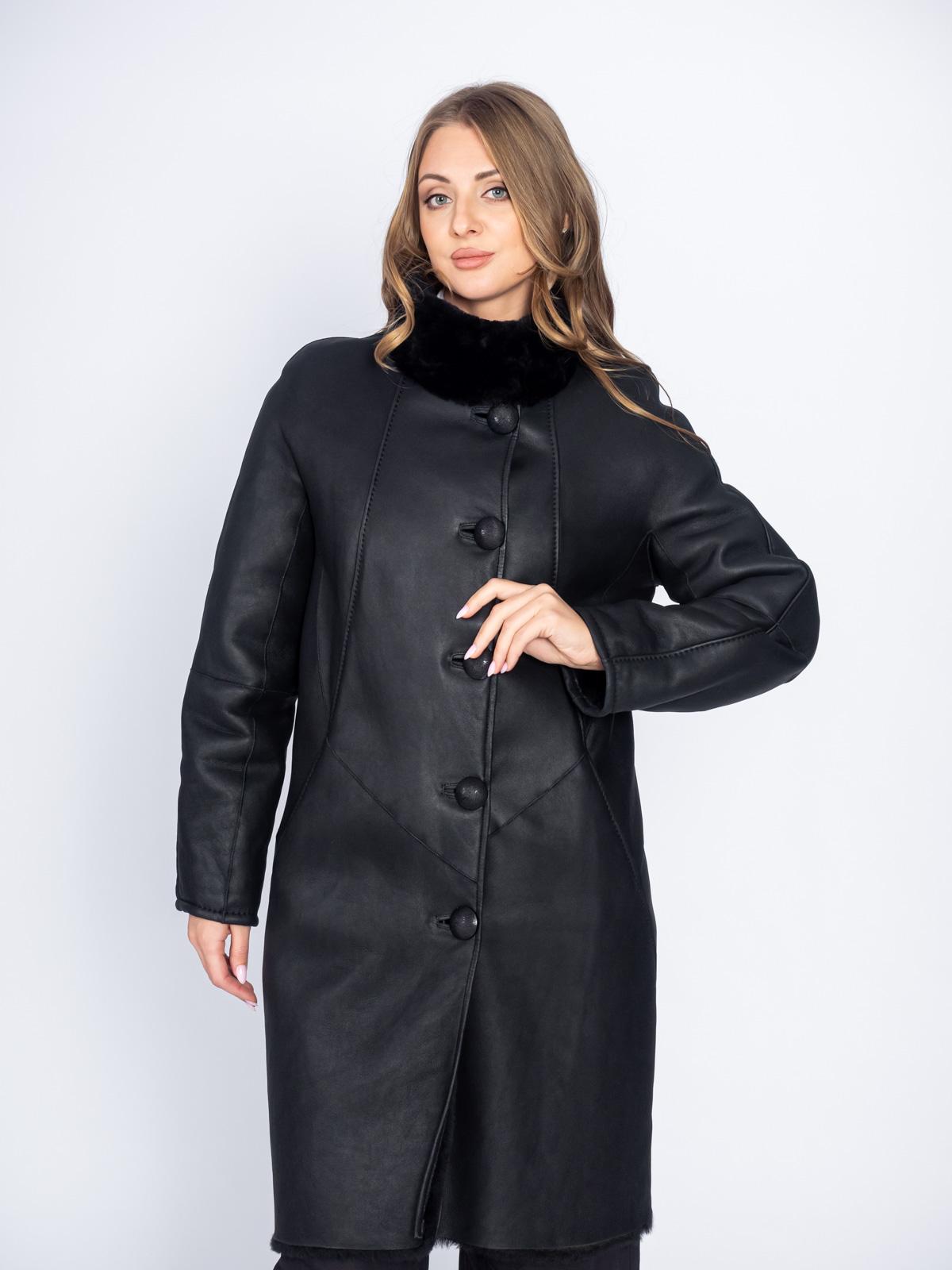 Дубленка женская из овчины Mefi K-1654