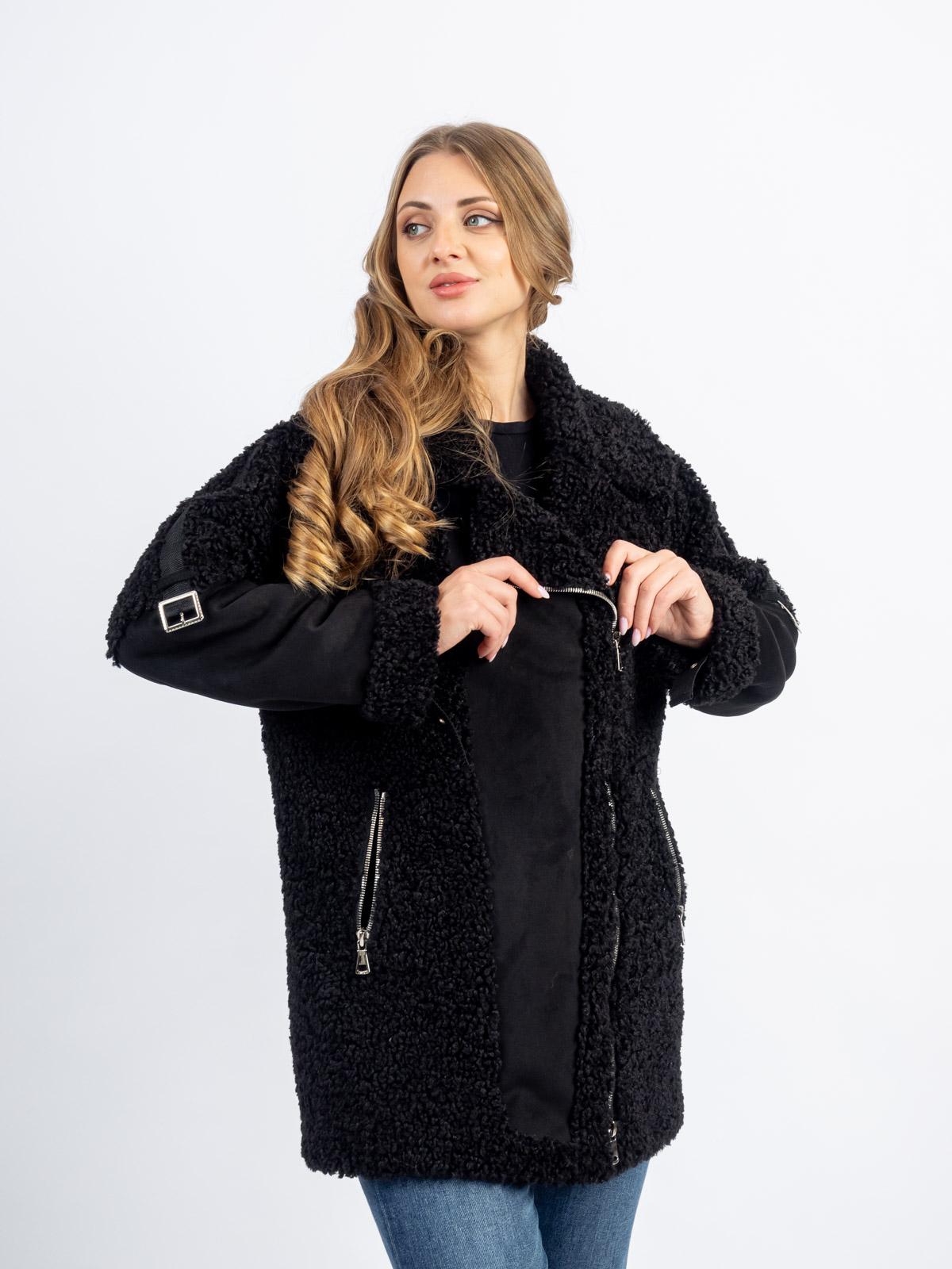 Куртка женская из экомеха 9802