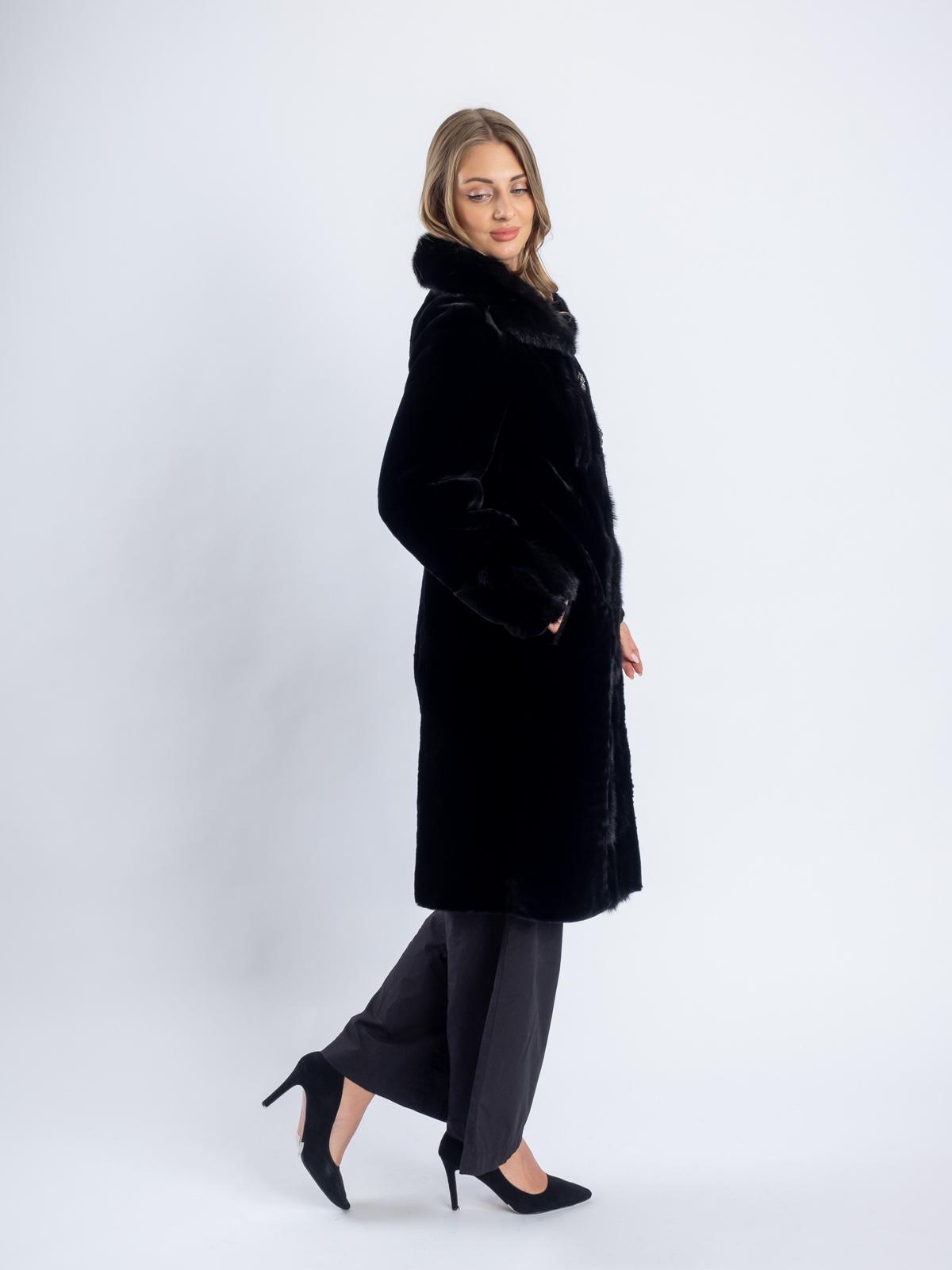 Шуба из меха овчины женская Лиэль 805