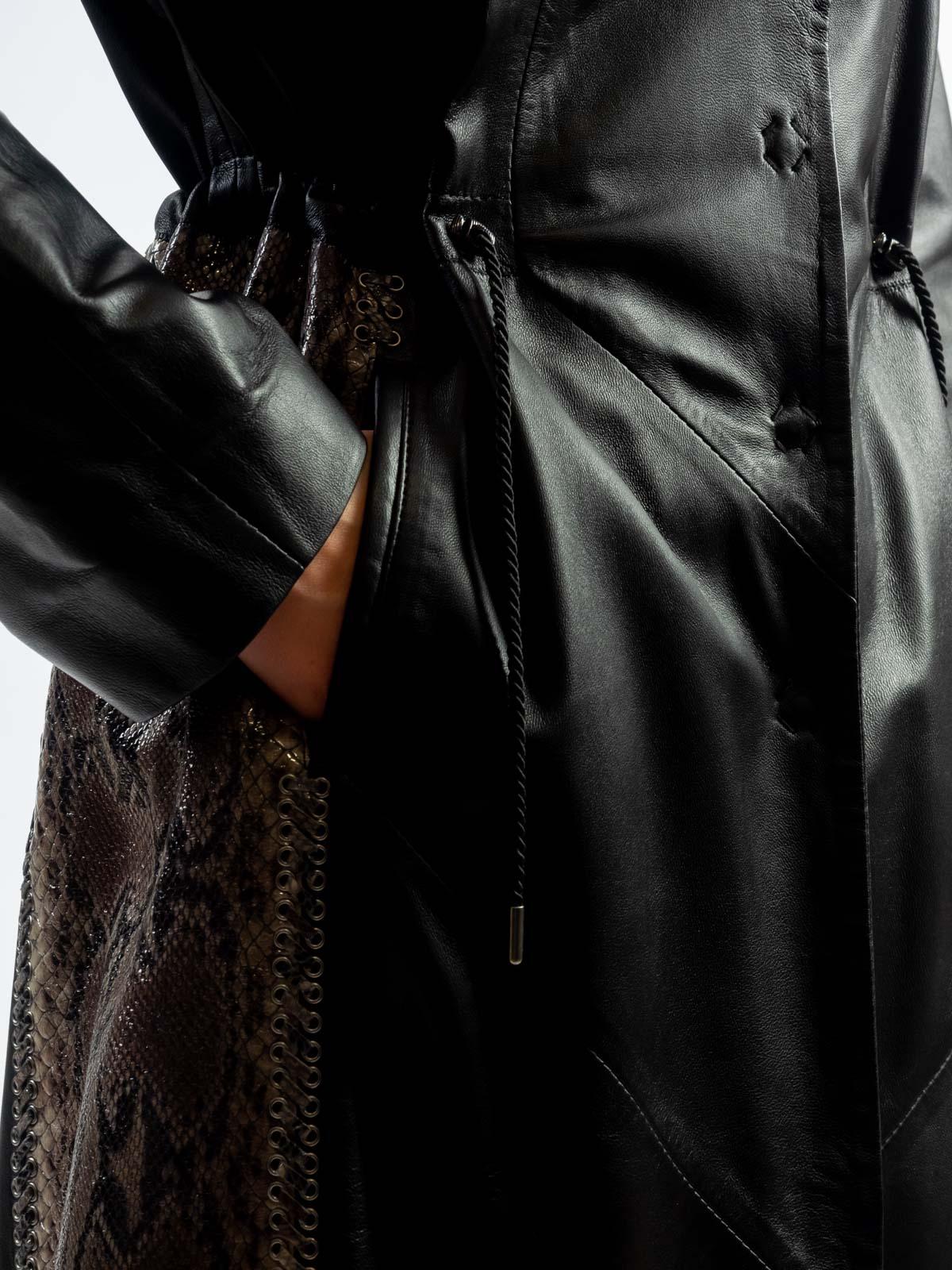 Пальто женское из натуральной кожи LINDI WEST 2563-110