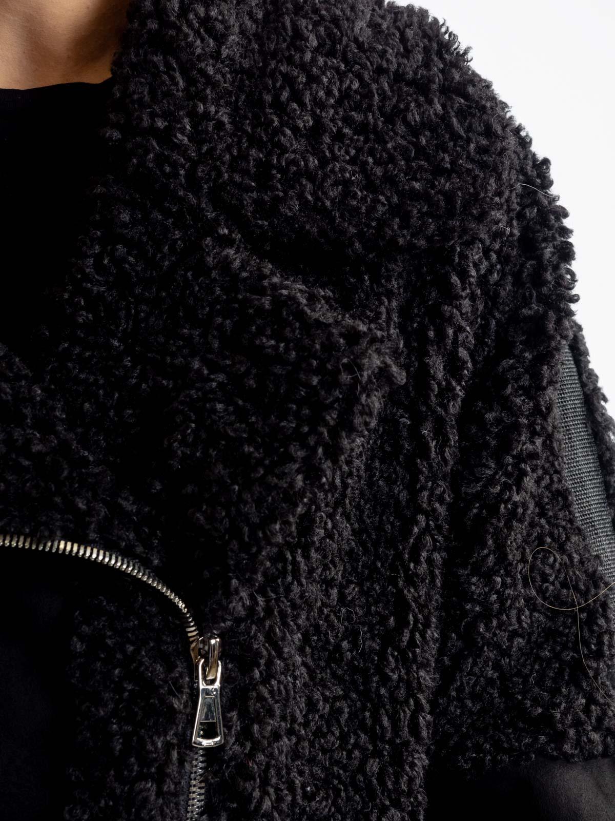 Куртка женская из экомеха 9802