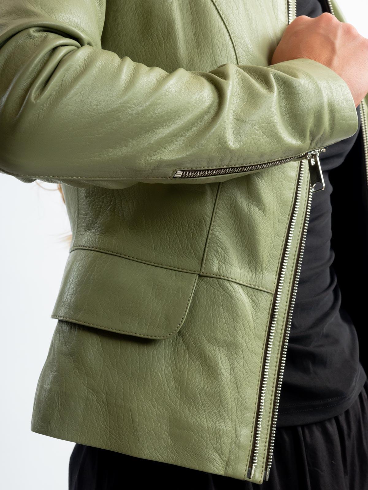 Куртка женская из натуральной кожи OKSA Z905