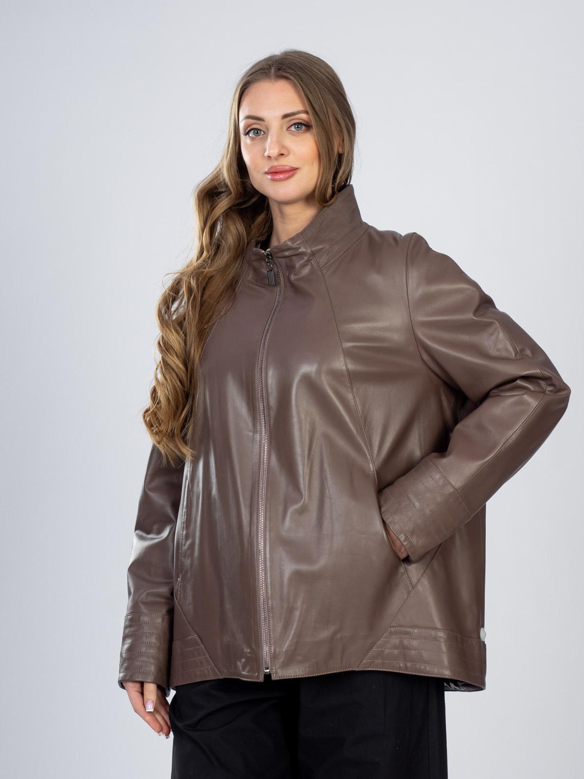 Куртка женская из натуральной кожи Via Valente К-348