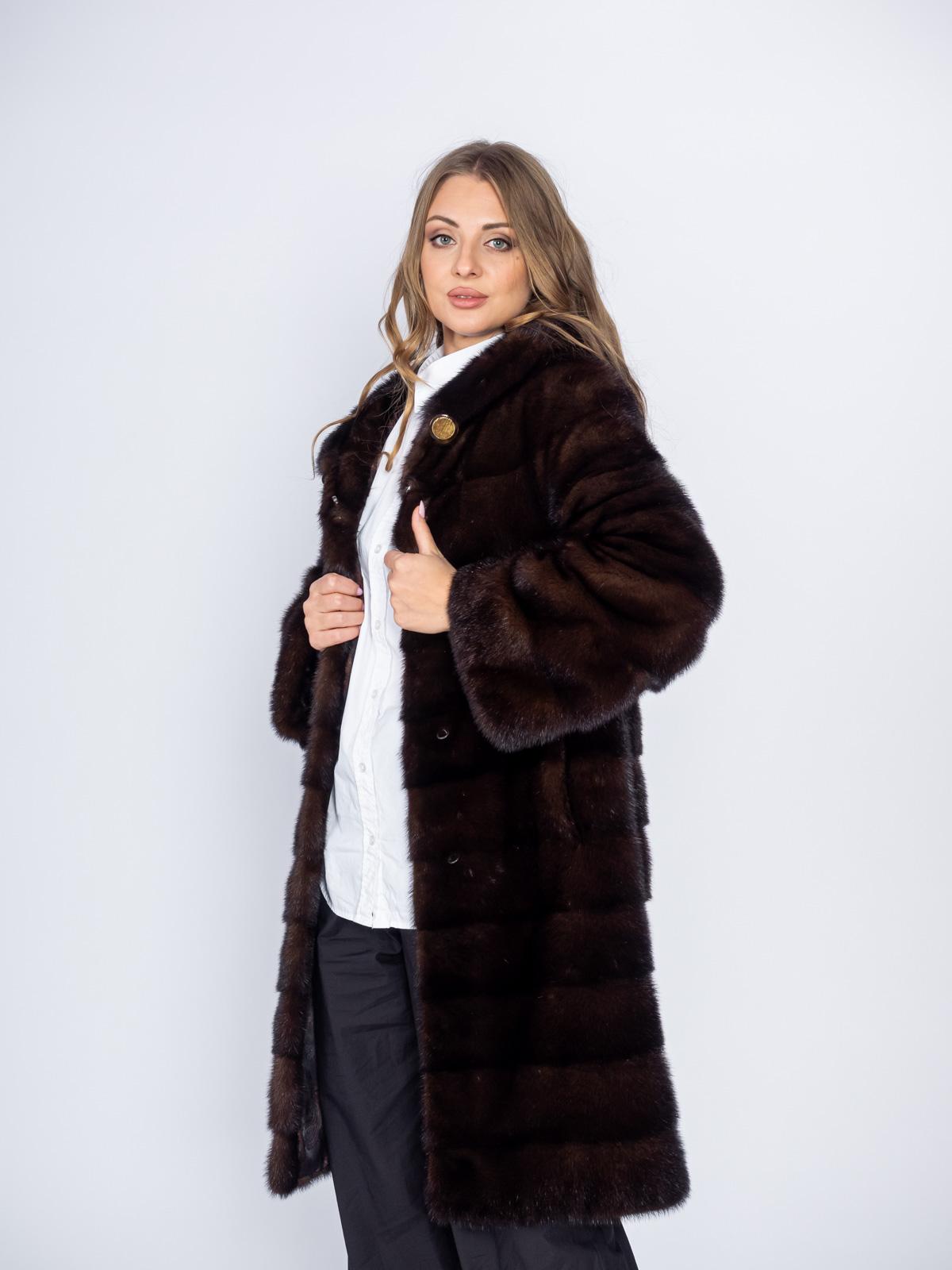 Шуба норковая женская Меха России 469К