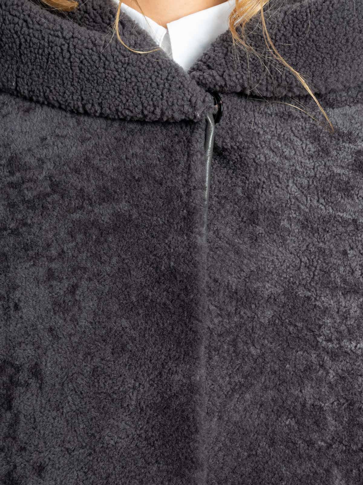 Шуба женская из меха овчины Юник КБ-1801/1