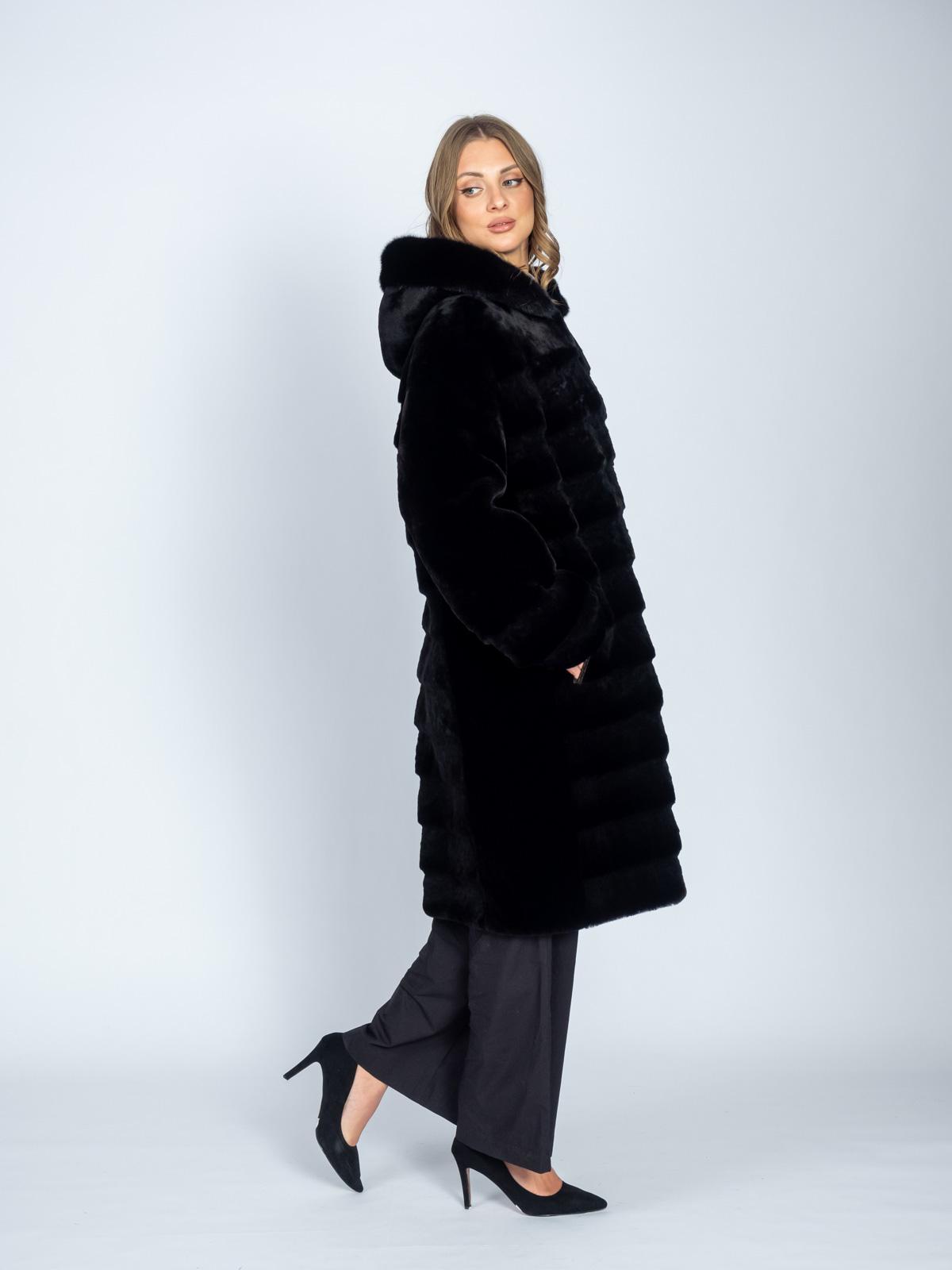 Шуба женская из меха овчины Bagira Queen M-230