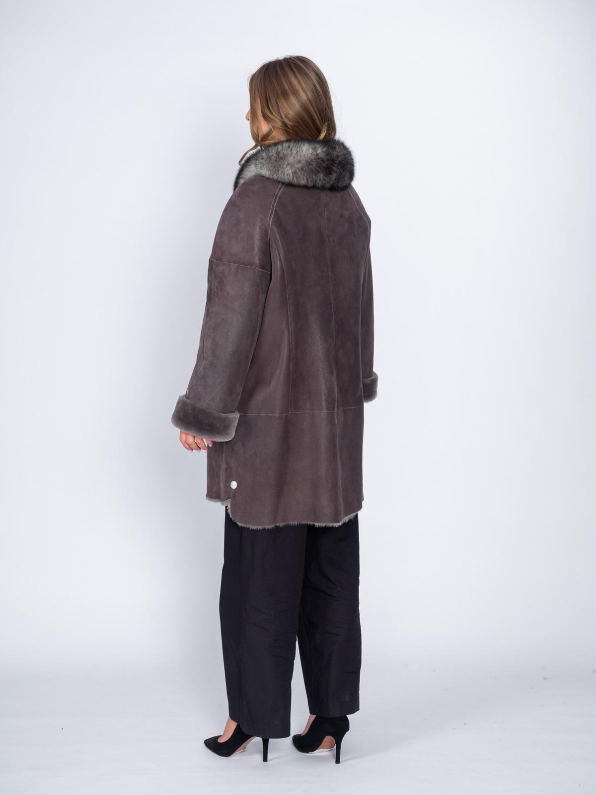 Дубленка из меха овчины DiAnna К-29039