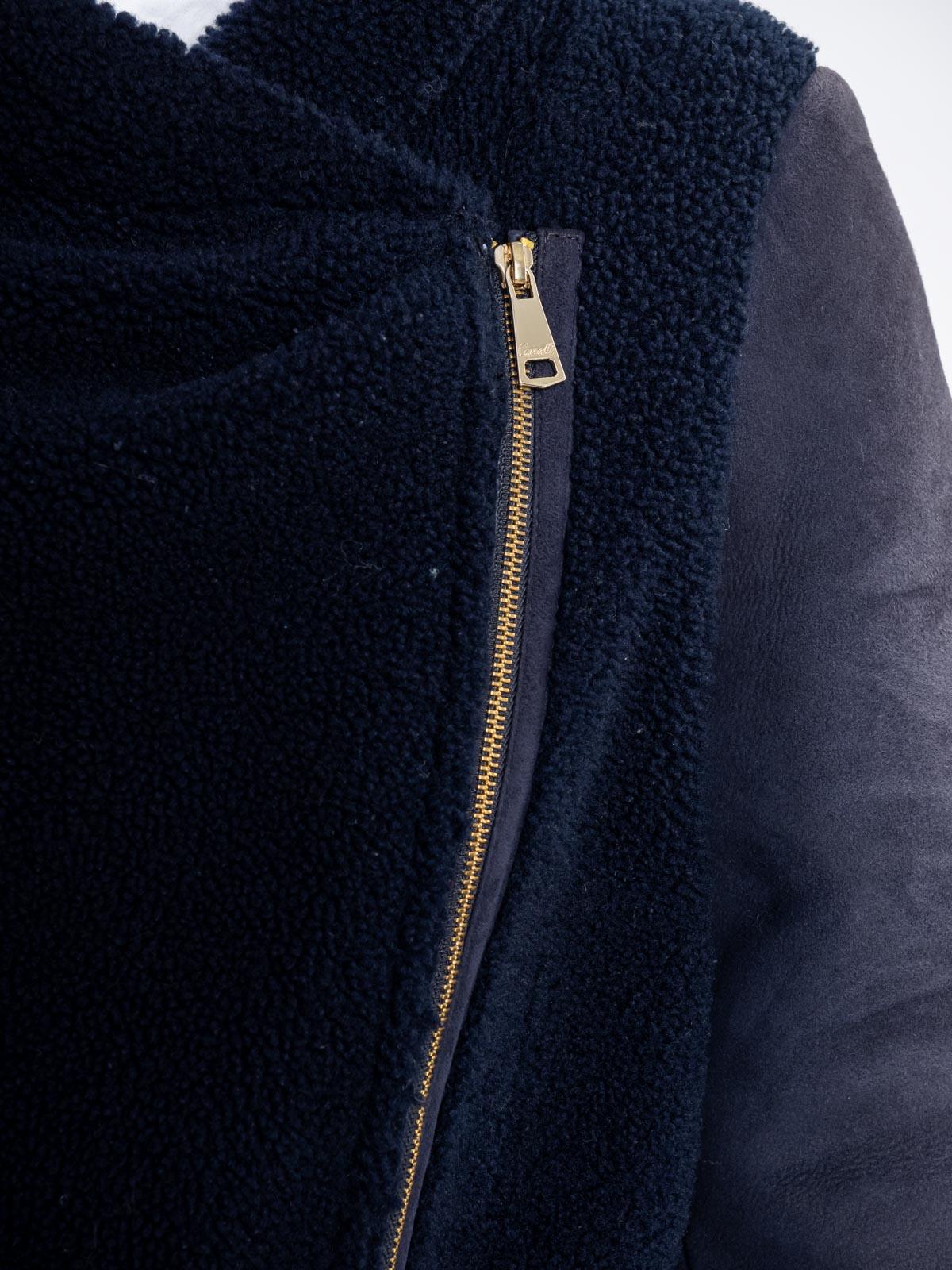 Дубленка замшевая из меха овчины Carnelli ВК.015.050