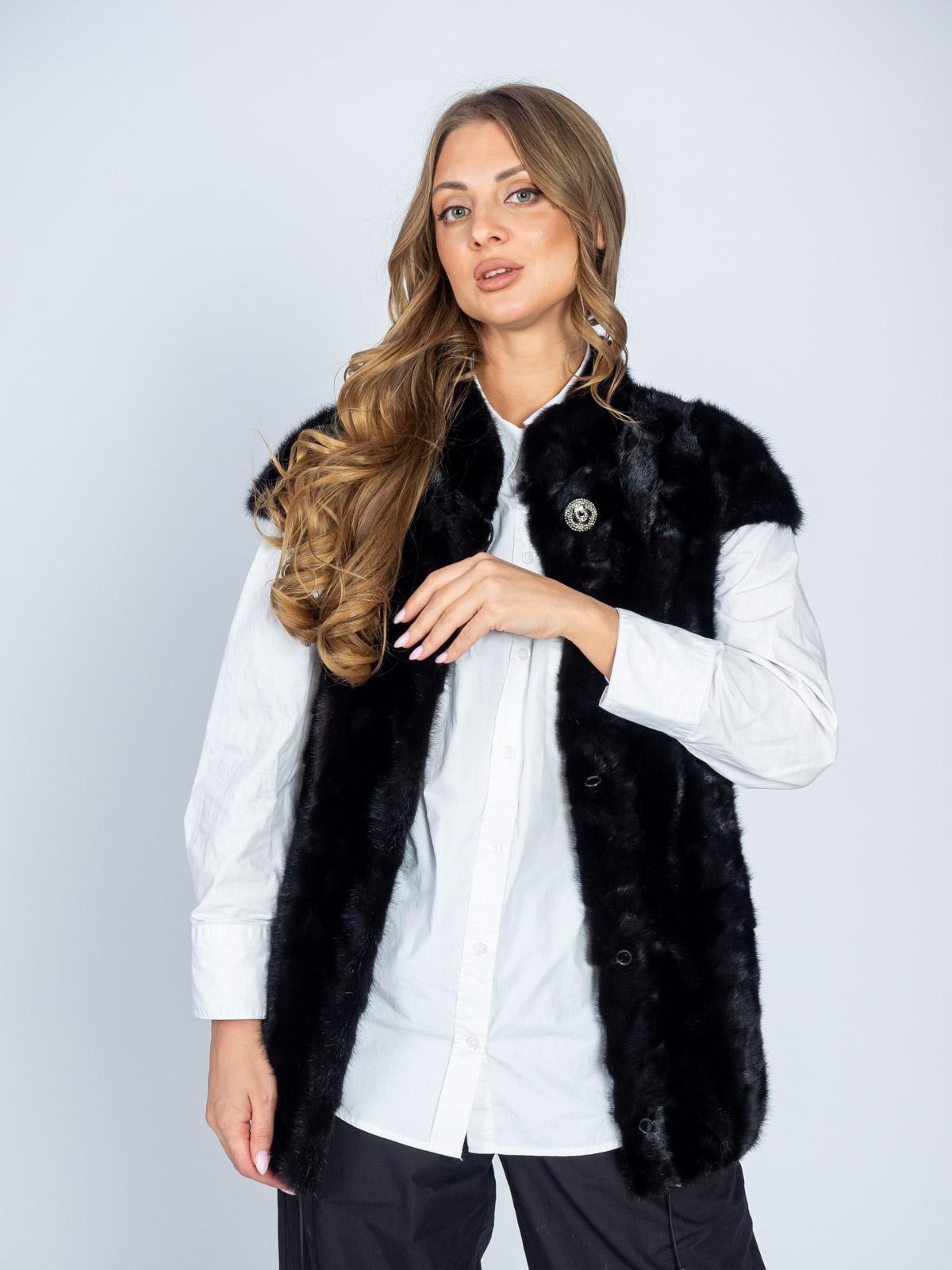 Жилет женский из меха норки Империя Меха