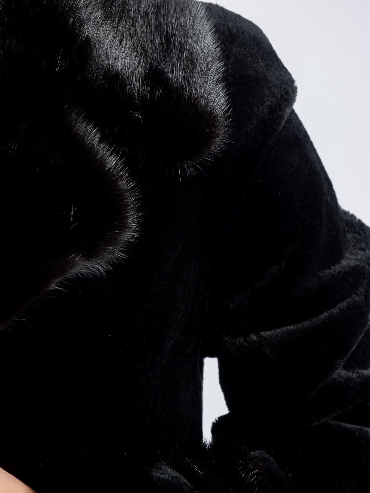 Шуба из меха кролика Меха Пятигорска С-66