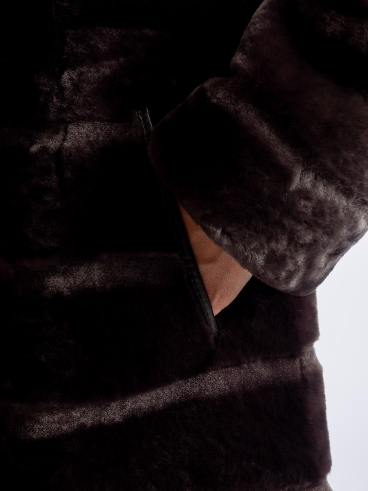 Шуба из меха овчины женская DF DANIEL FURS Д-56